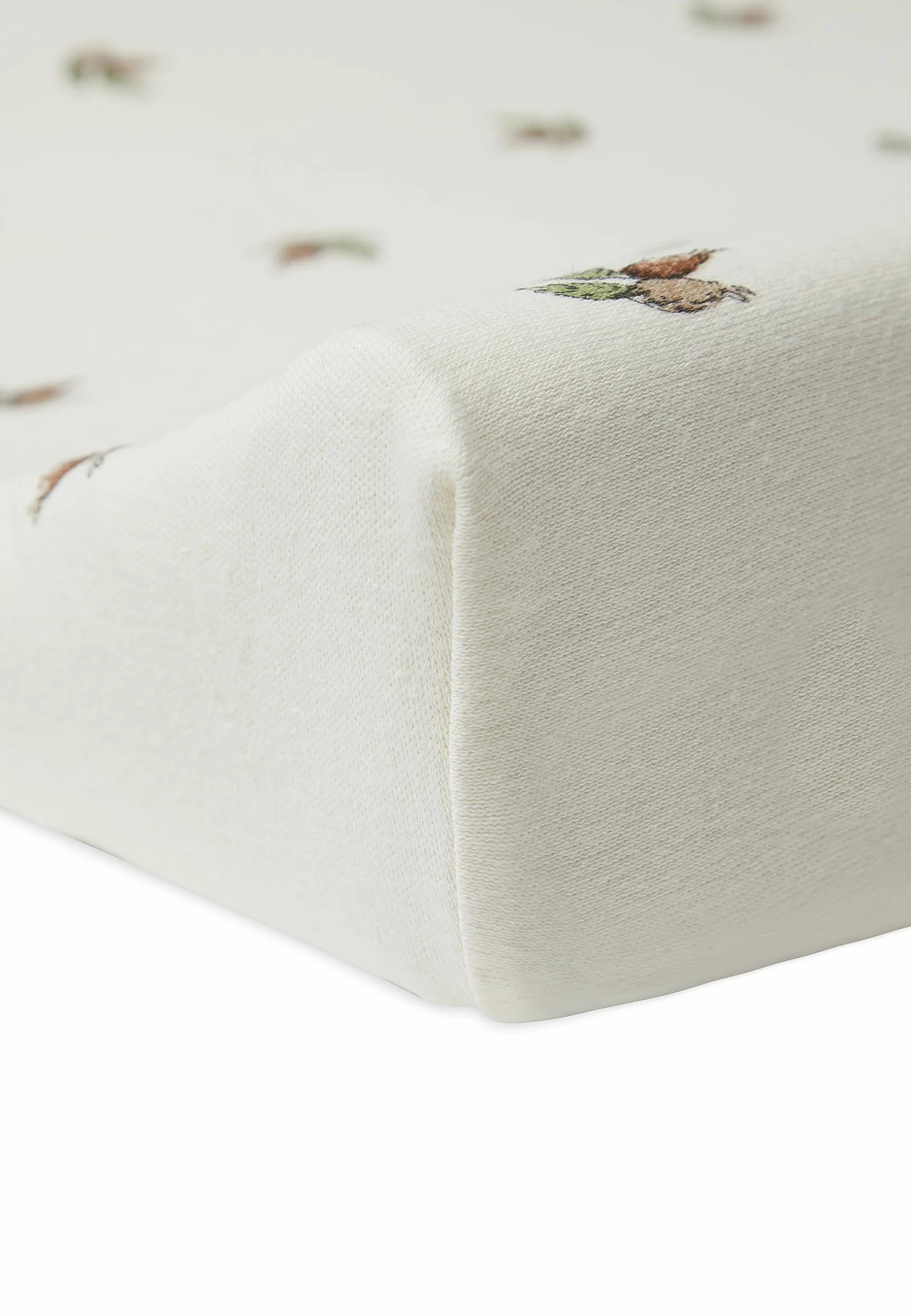 Jollein 022-503-67024 Changing Mat Cover Cotton Rosehip White (50 x 70 cm)