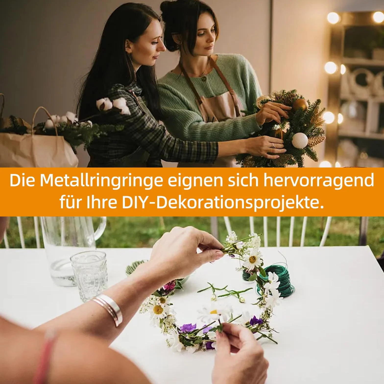 10 sztuk metalowych pierścieni do wieńca, 10 cm, kwiatowy obręcz, łapacz snów, metalowy pierścień, pierścienie do samodzielnego wykonania kwiatów, do powieszenia na ścianie, wianek kwiatowy,