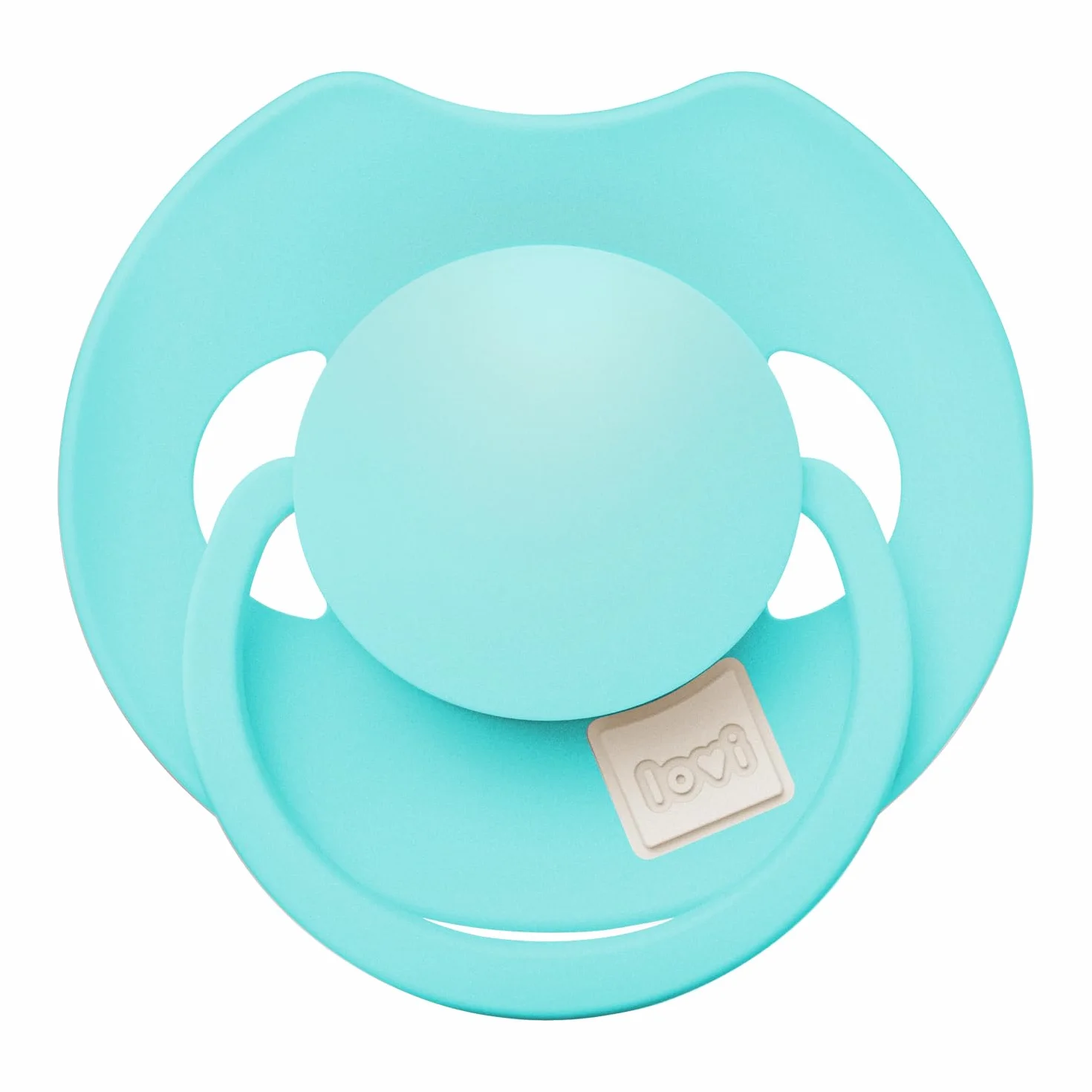 LOVI Prime Tutti Frutti smoczek silikonowy dynamiczny bez BPA, chroni odruch ssania, antyalergiczny, z kapsułą do sterylizacji (3, Aqua Green, 6-18 m)