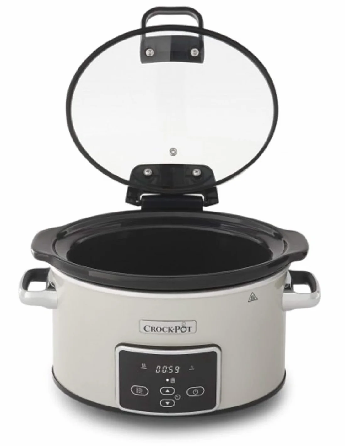 Crock-Pot Wolnowar, Mushroom/Cromado, 3,5 L