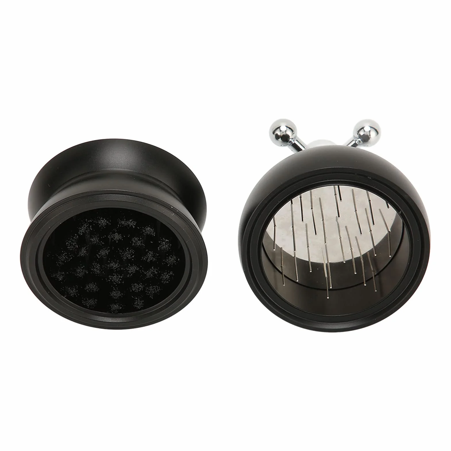 Narzędzie do Dystrybucji, Zestaw Ubijaków do 58 Mm Metalowy Dystrybutor Kawy Mielonej, Podwójne łożysko Igły Ręczny Ubijak do Kawy Dystrybutor Igły do ​​ z Obrotowym Uchwytem