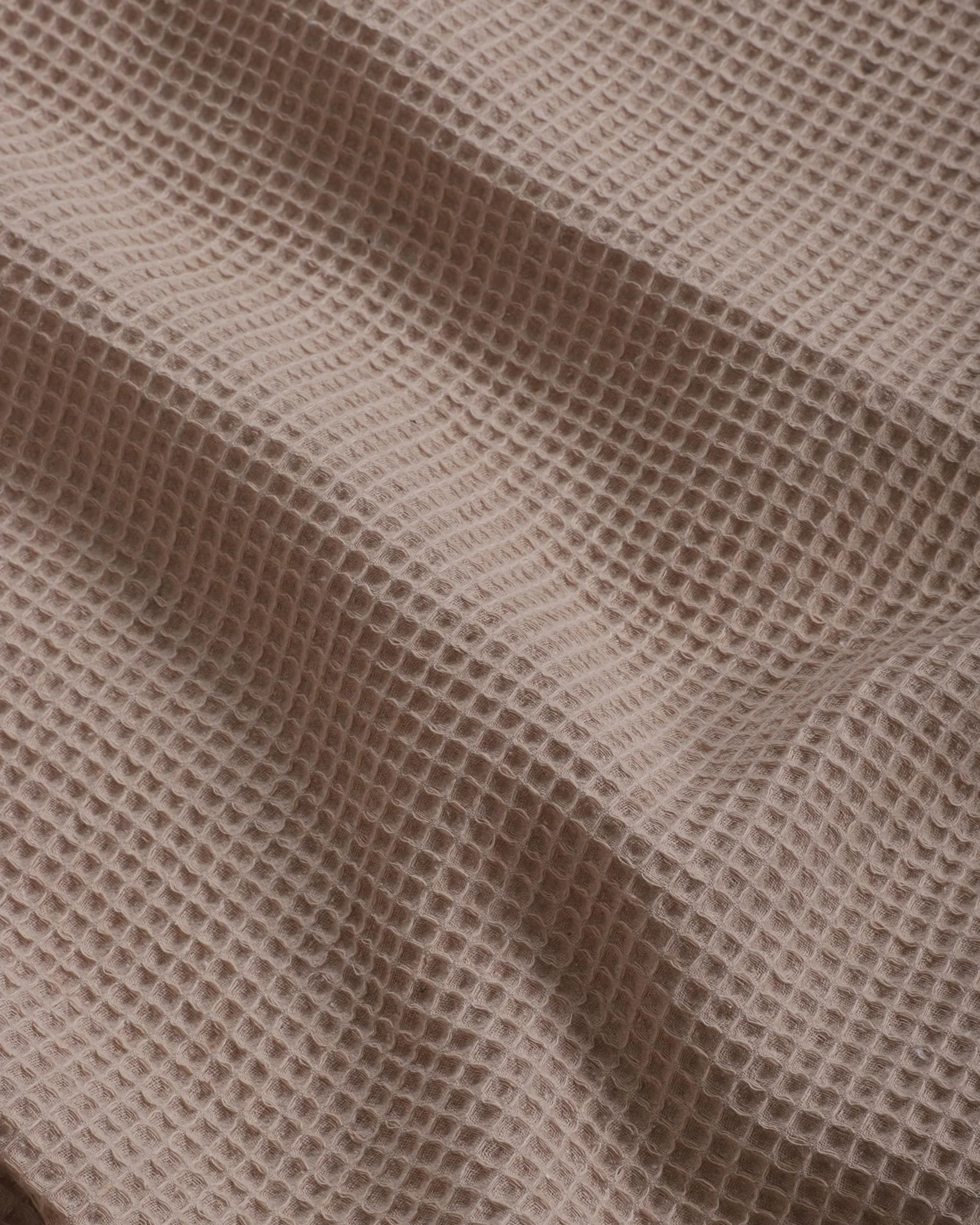 nottoc Narzuta na łóżko, kanapę, dwustronna, 100% bawełna, kolor beżowy, 220 x 240 cm