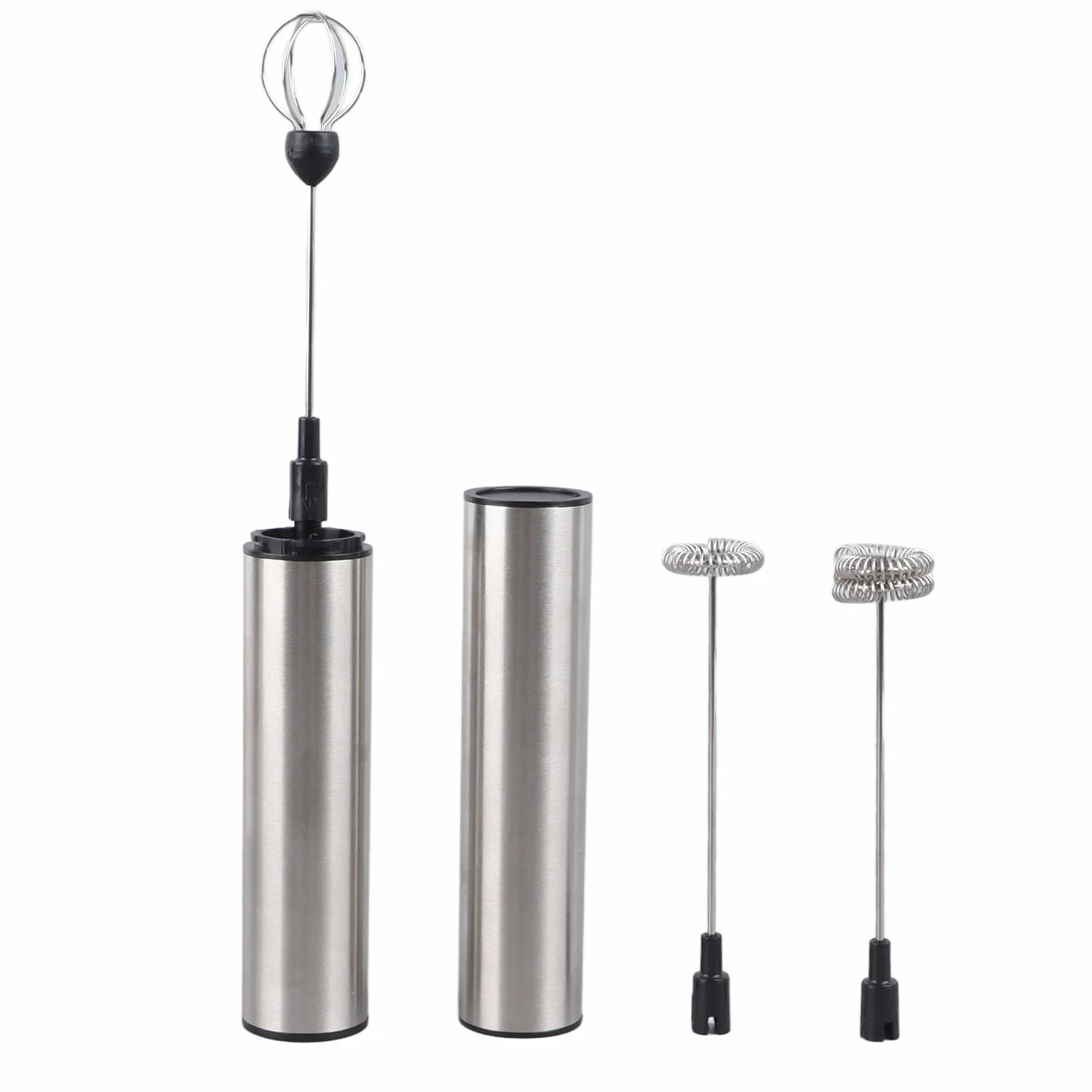 Elektryczna Trzepaczka USB Spieniacz do Mleka do Ubijania Jajek Blender do USB 3 w 1 Mieszarka do Ubijania Jaj Parzonych Trzepaczka do Jajek Spieniacze do Mleka Jajecznego
