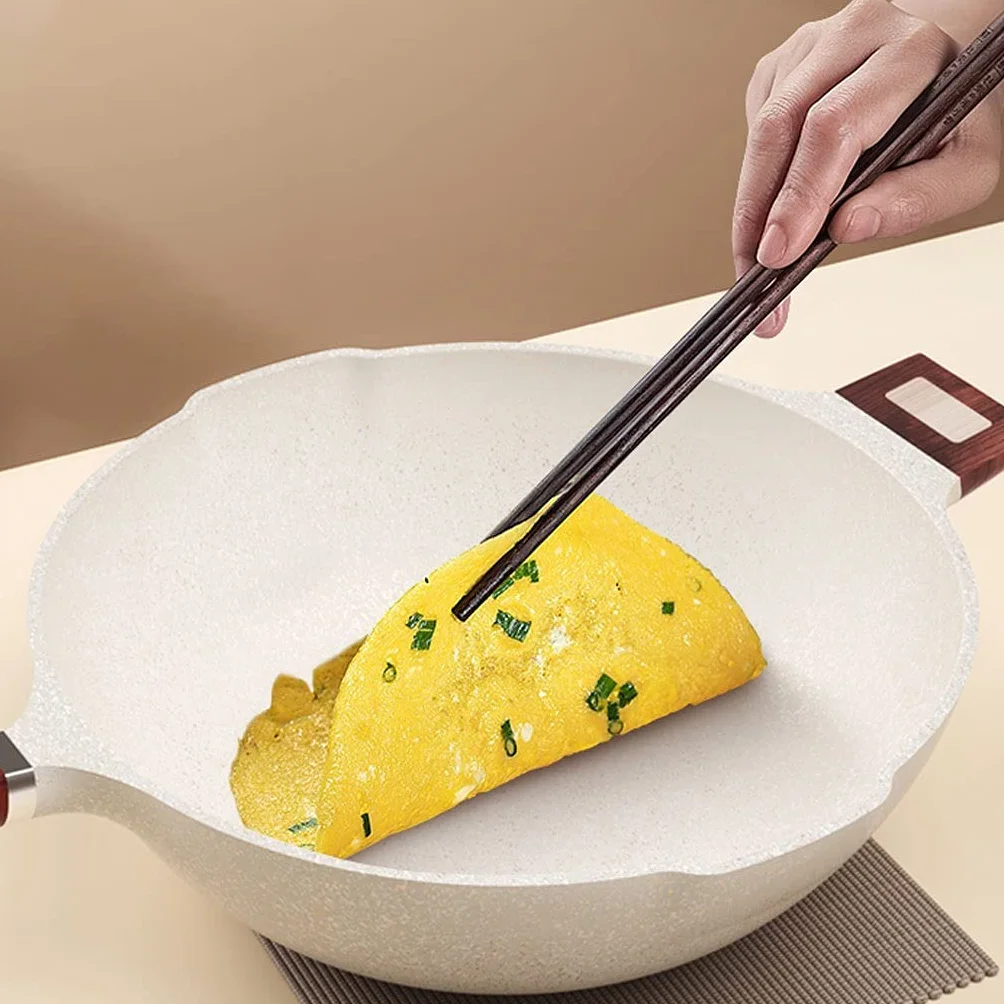 Nieprzywierająca patelnia Patelnia Nonstick Patelnia do jajek Patelnia do omletów Naczynia kuchenne Powłoka granitowa Nieprzywierająca patelnia z pokrywką Białe patelnie Nonstick