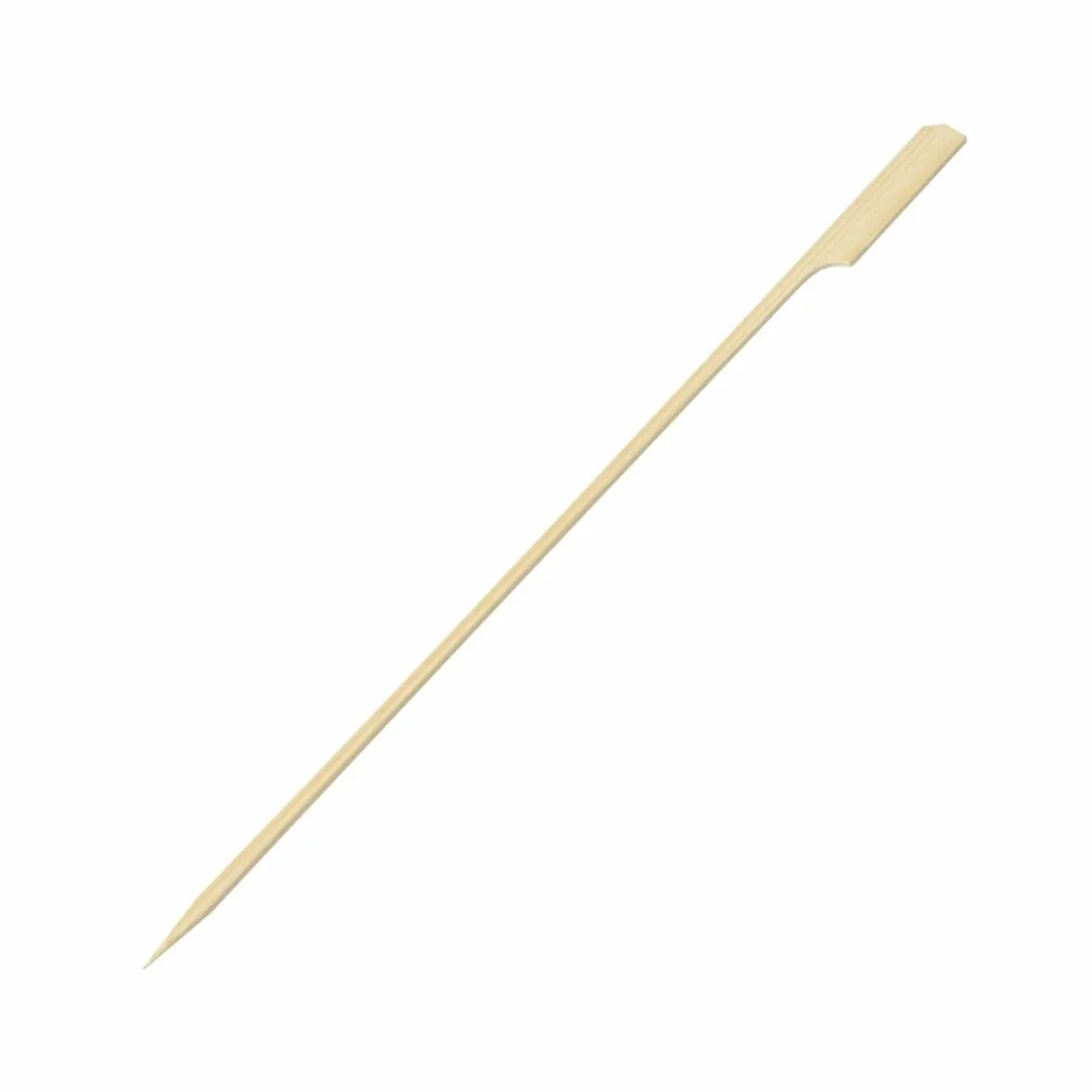 Fackelmann 50866 Zestaw 50 drewnianych szpikulców 25 cm, drewniane szpikulce, szpikulce aperitify, drewniane patyczki, Bambus, 25 cm
