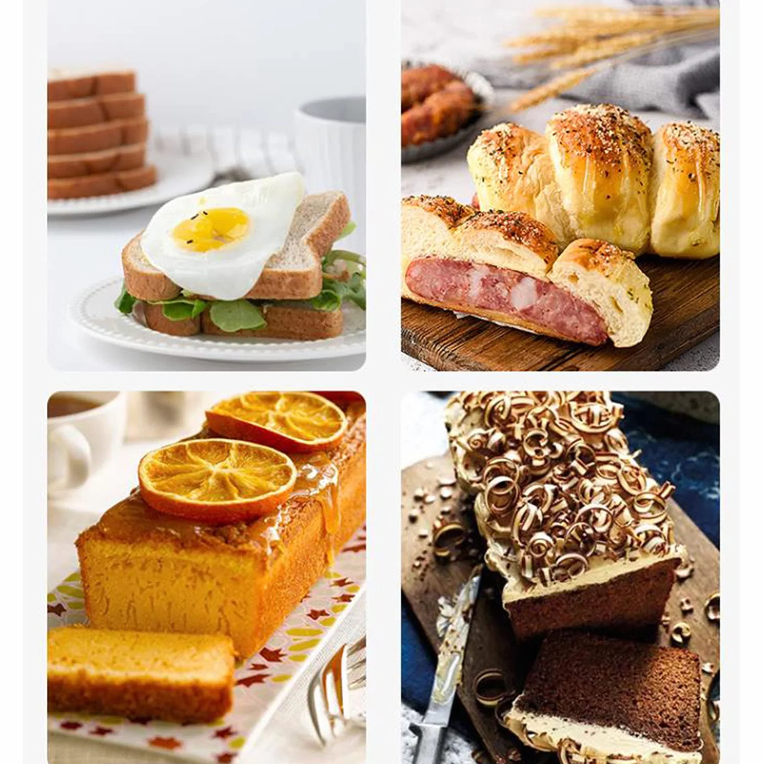 Naczynia kuchenne Bochenek Prostokątna Czarna Nieprzywierająca Blacha do pieczenia chleba Forma do tostów Ciasto Ciasto Blacha do pieczenia Pieczenie Narzędzie do pieczenia w piekarniku Nieprzywiera