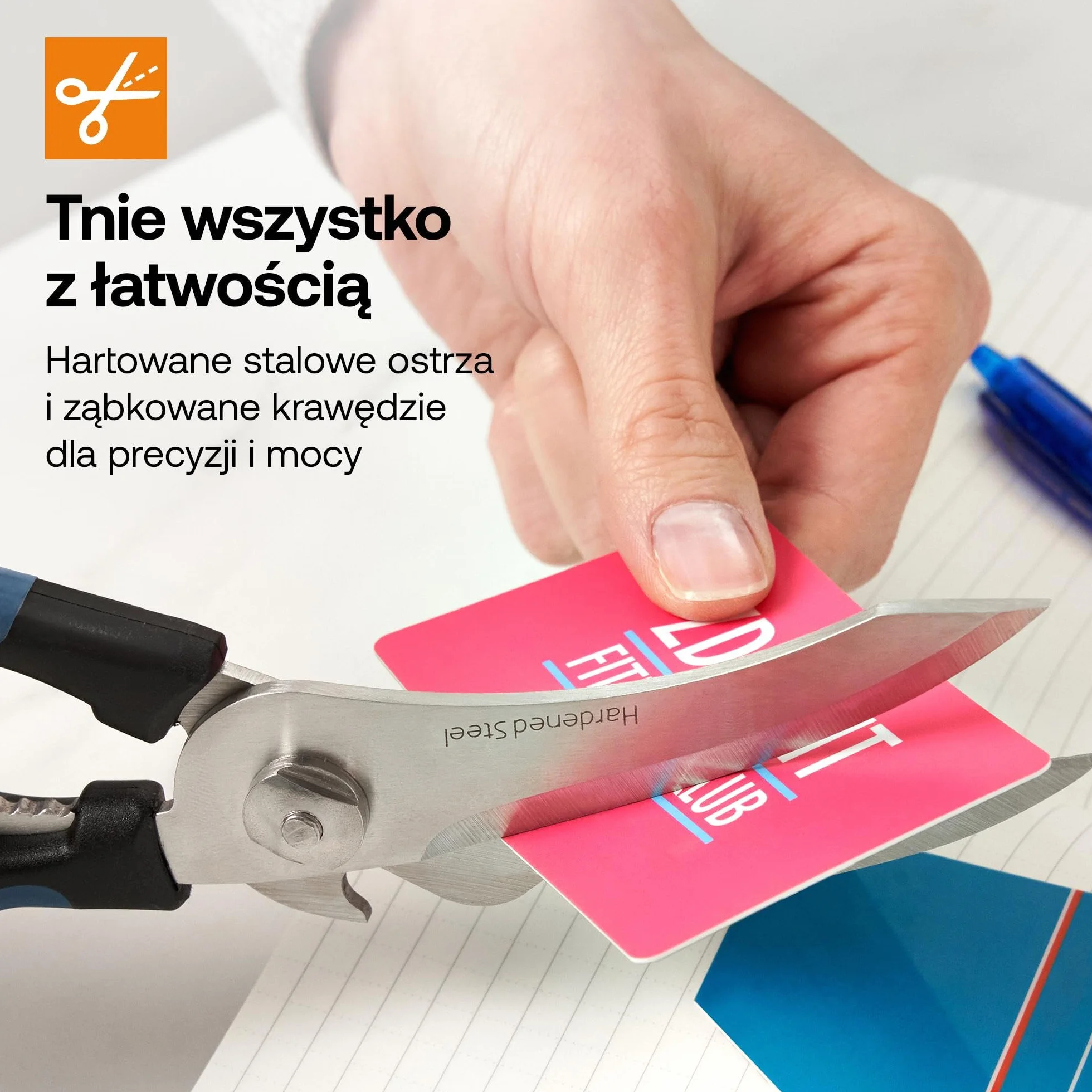 AnySharp Smart Nożyczki "Wytnij wszystko" - Wszechstronne Nożyczki