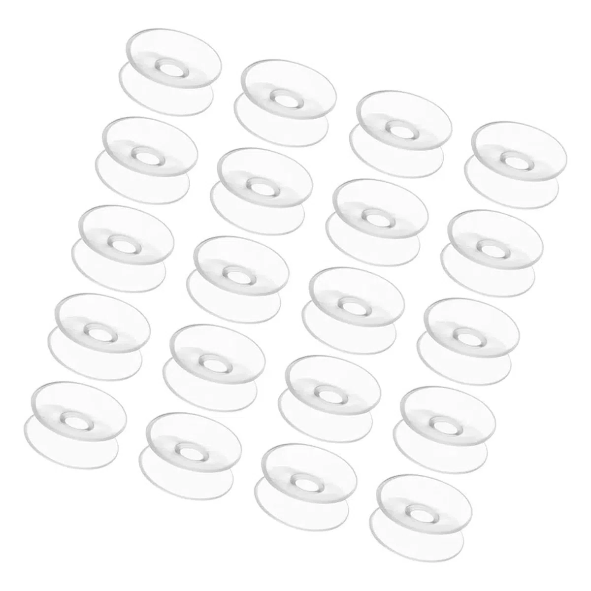 40 szt. Dwustronnych przyssawek 30 mm przezroczystych