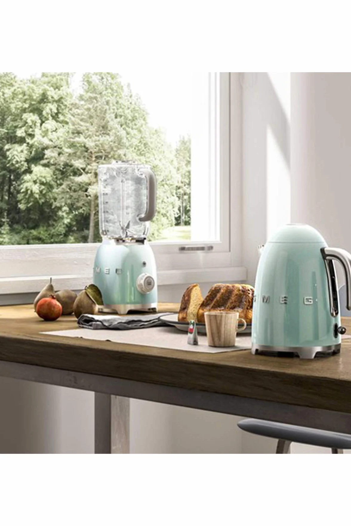 Smeg KLF04PGEU bouilloire 1,7 L 2400 W Vert