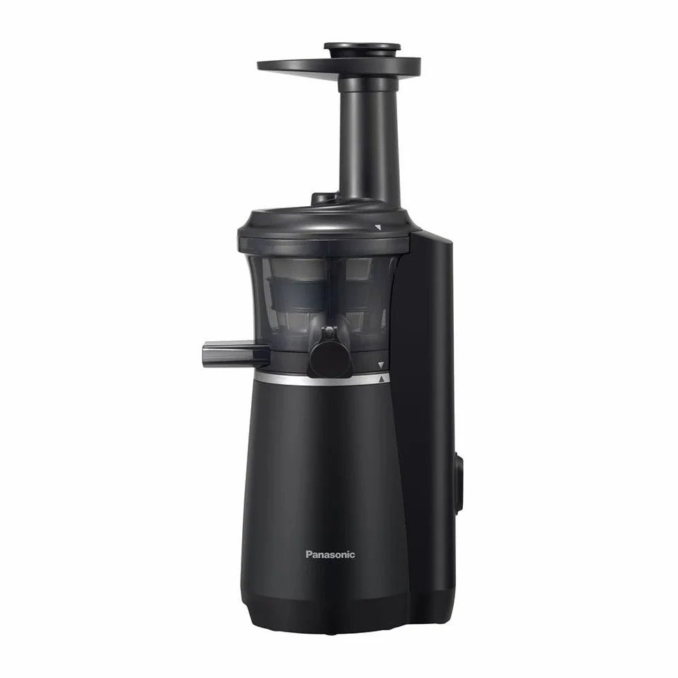 Panasonic MJ-L501 wyciskarka wolnoobrotowa (śruba ze stali nierdzewnej, nakładka do produktów mrożonych, zachowuje wartości odżywcze), czarna