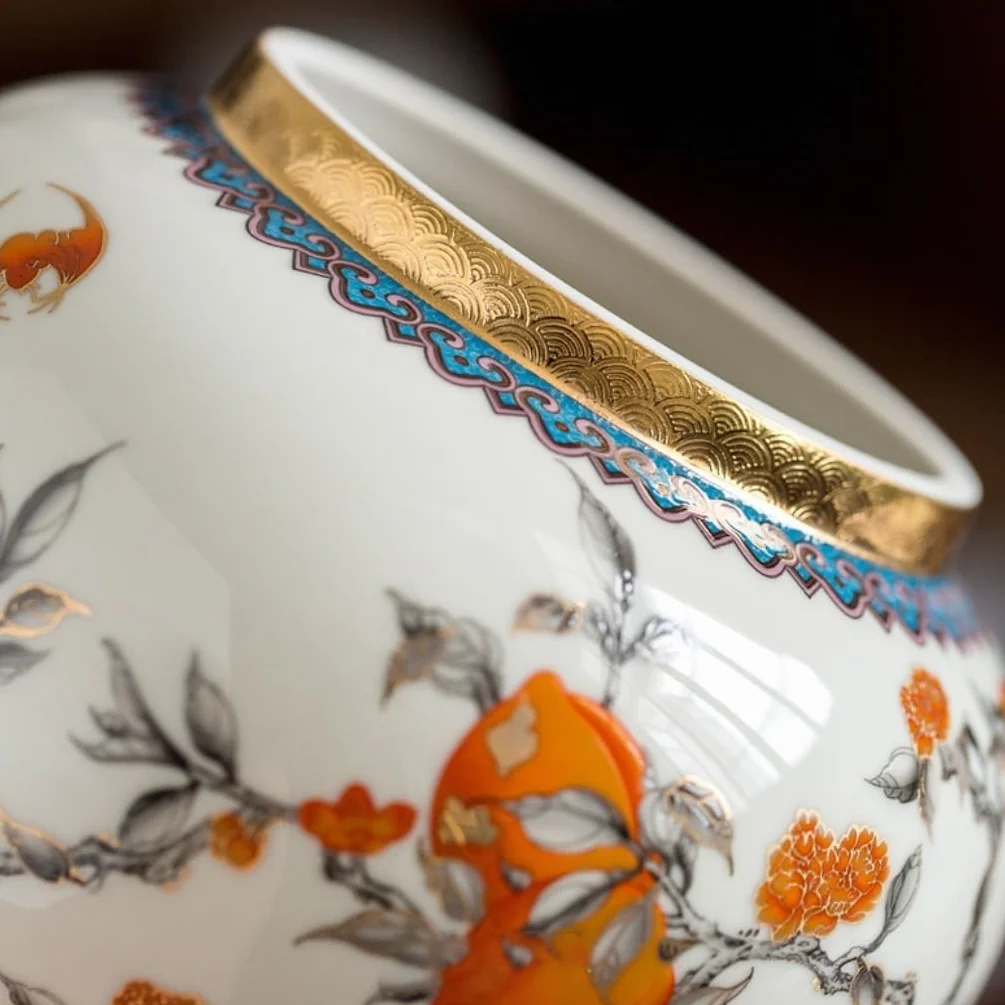 CMBSSTFC Słoik na cukier Retro luzem słoik do przechowywania herbaty nakrętka ceramiczna kawa płatki zbożowe zamknię słoik o dużej pojemności strona główna kuchnia słoik do przechowywania przypraw