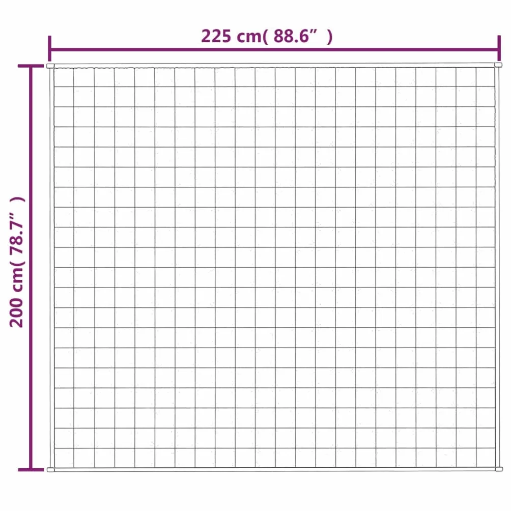 Kremowy koc obciążeniowy 200x225 cm 13 kg tkanina, koc bawełniany, niestandardowy koc dla dorosłych