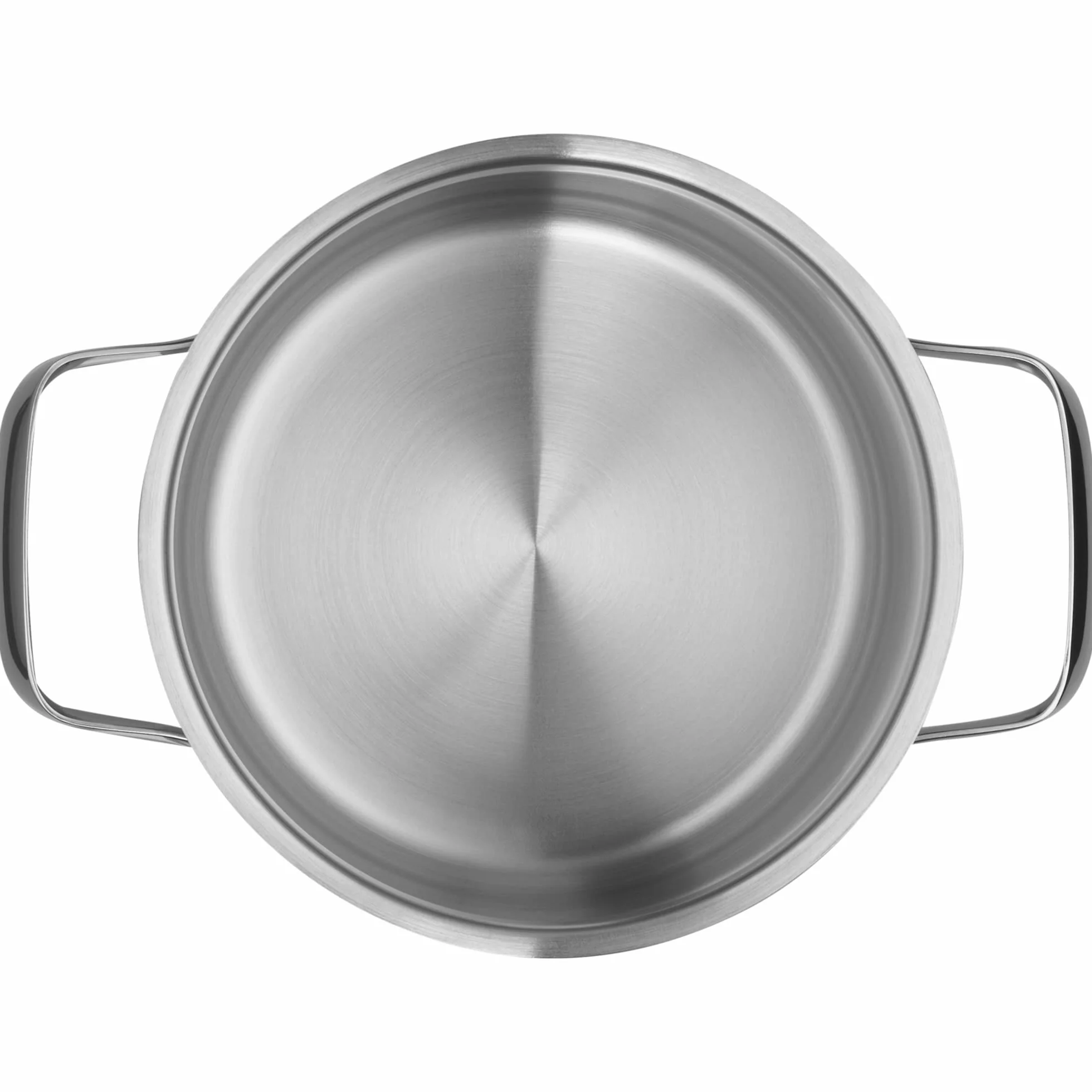 WMF Belmonte mały garnek 16 cm, mały garnek ze szklaną pokrywką, garnek do makaronu, garnek do mięsa indukcyjnego 1,9 l, polerowana stal nierdzewna Cromargan, niepowlekany