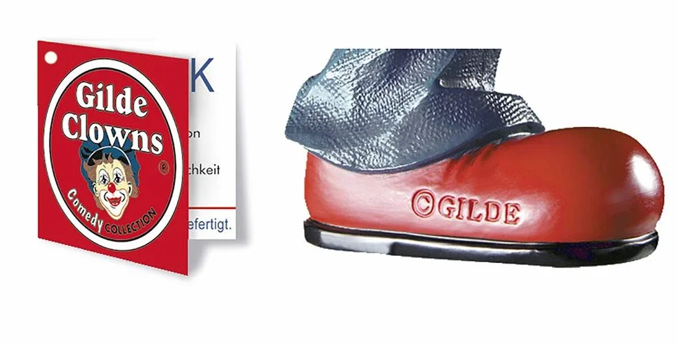 GILDE Clown grill szefa kuchni z żywicy syntetycznej, prezent na grilla – prezent dekoracyjny figurka i przedmiot kolekcjonerski – wielokolorowy, 15 cm wysokości, 13 cm szerokości, 7 cm głębokości
