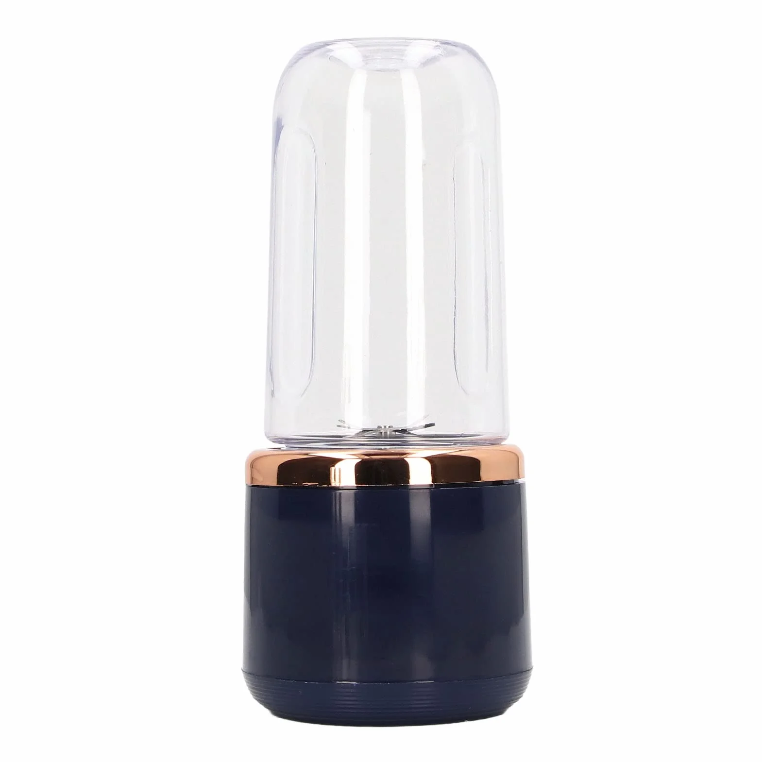 Mini Blender, Bateria 1200 MAh, 6 Ostrzy, Przenośny Blender, pojemność 300 Ml, ładowanie Przez USB do Kawy (Niebieski, 6 ostrzy, pokrywka)