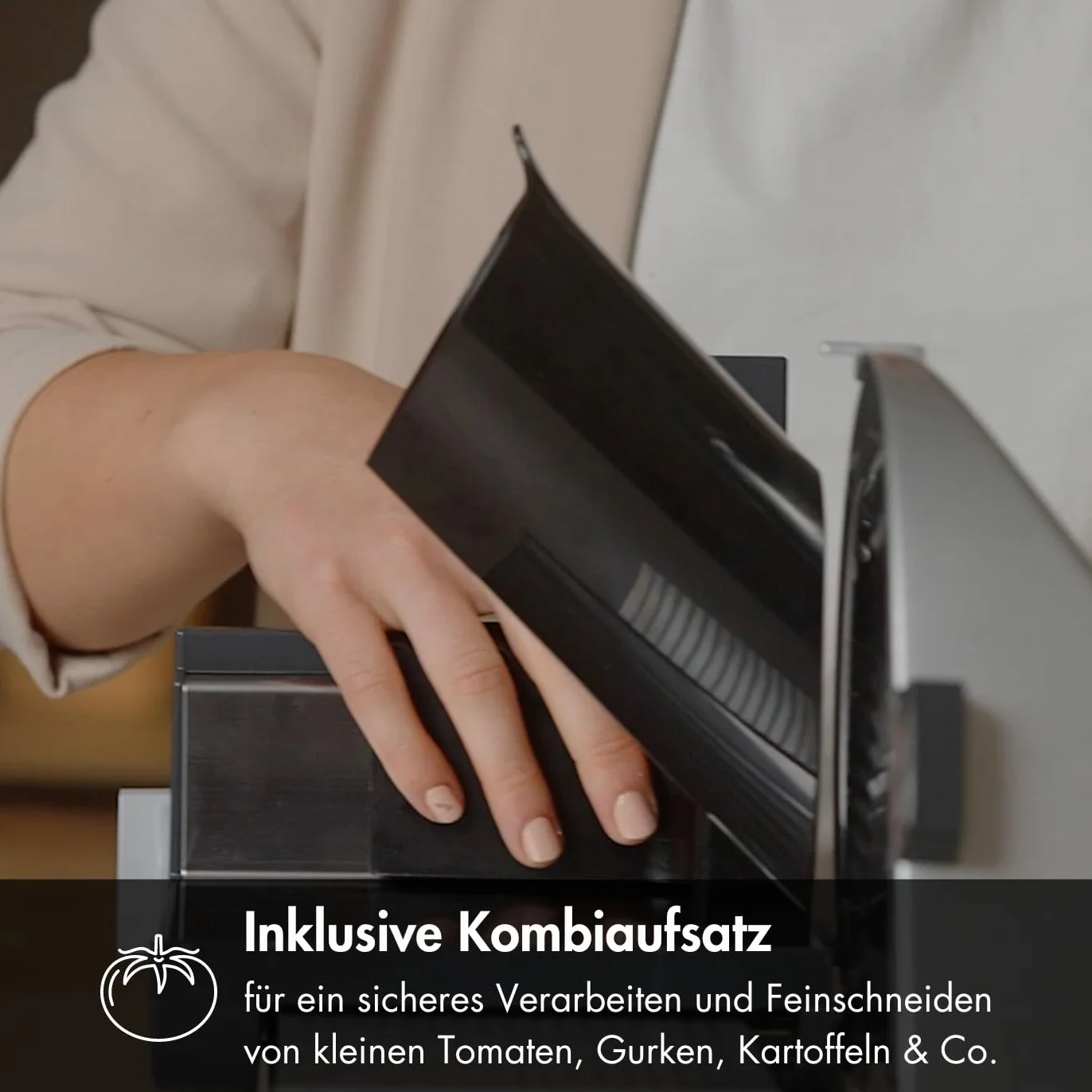 Krajalnica Graef Master M20 M20EU stal nierdzewna, srebrna