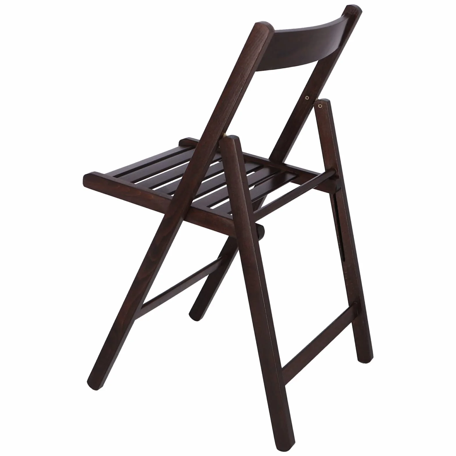 Mueblear 19021 Krzesło składane niskie drewno Wenge 43 x 46 x 79 cm