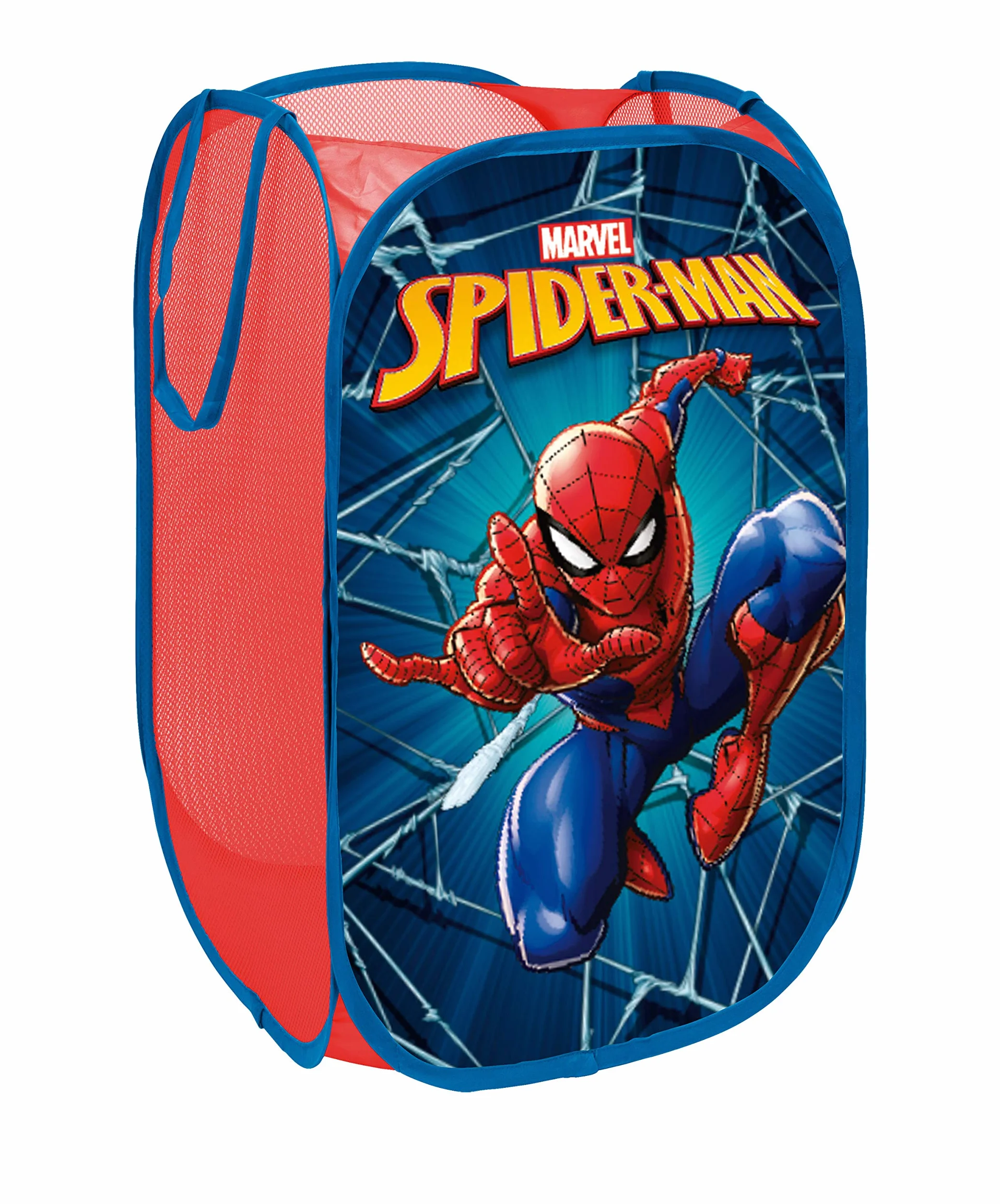 Składany Kosz na Zabawki Spiderman Marvel 36x36x58 cm