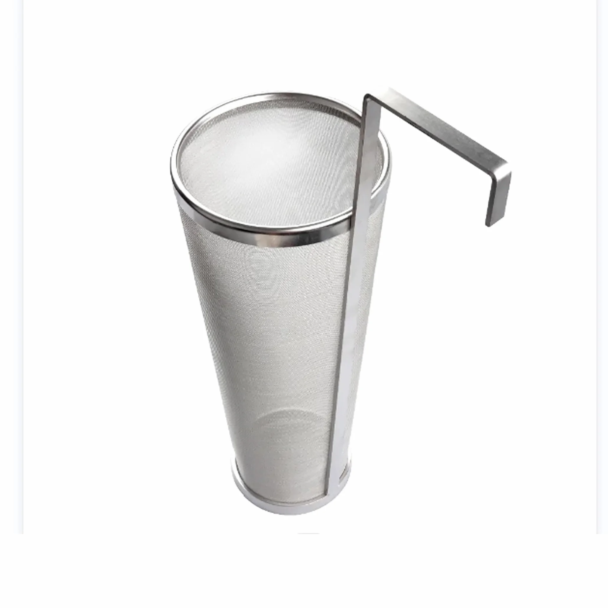 Stal nierdzewna hop pająk beczka piwa suchy zbiornik filtrujący sitko 300 mikronów siatka do domowego warzenia piwa czajnik kegging sprzęt (13 x 40 cm)