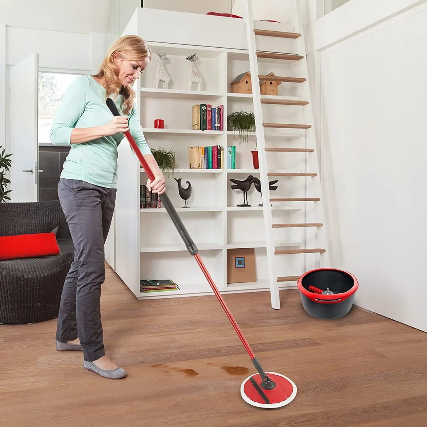 Wkład do mopa z mikrofibry Spin and Clean Mop 2 szt.
