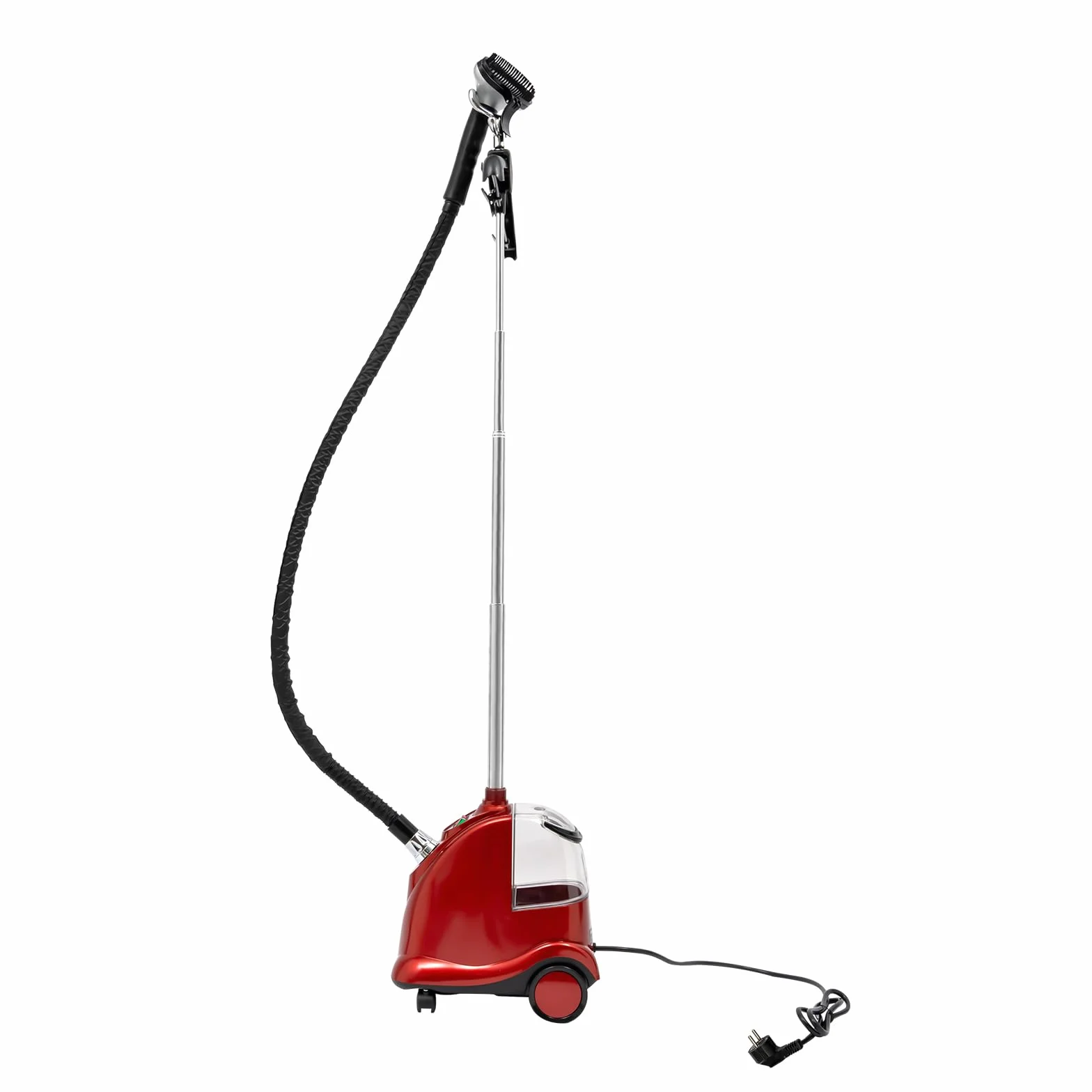 Parownik stojący, 2200 W, parownik do usuwania zmarszczek, stojący parownik do ubrań ze zbiornikiem na wodę 3 l, żelazko do ubrań do koszulek, spódnic, spodni, prześcieradła