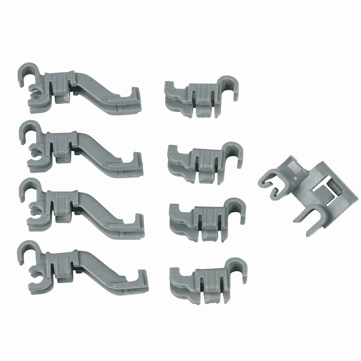 Bosch Siemens 632372 00632372 ORYGINALNY ZESTAW Mocowanie Klamra Wkład koszykowy Kolec Składany Uchwyt talerza Uchwyt na talerz Zmywarka również Balay Blaupunkt Constructa Gaggenau Küppersbusch Neff