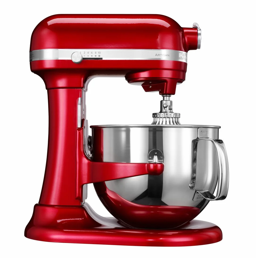 KitchenAid 5KSM7580XECA robot kuchenny, stal nierdzewna, 6,9 litra, Candy Apple