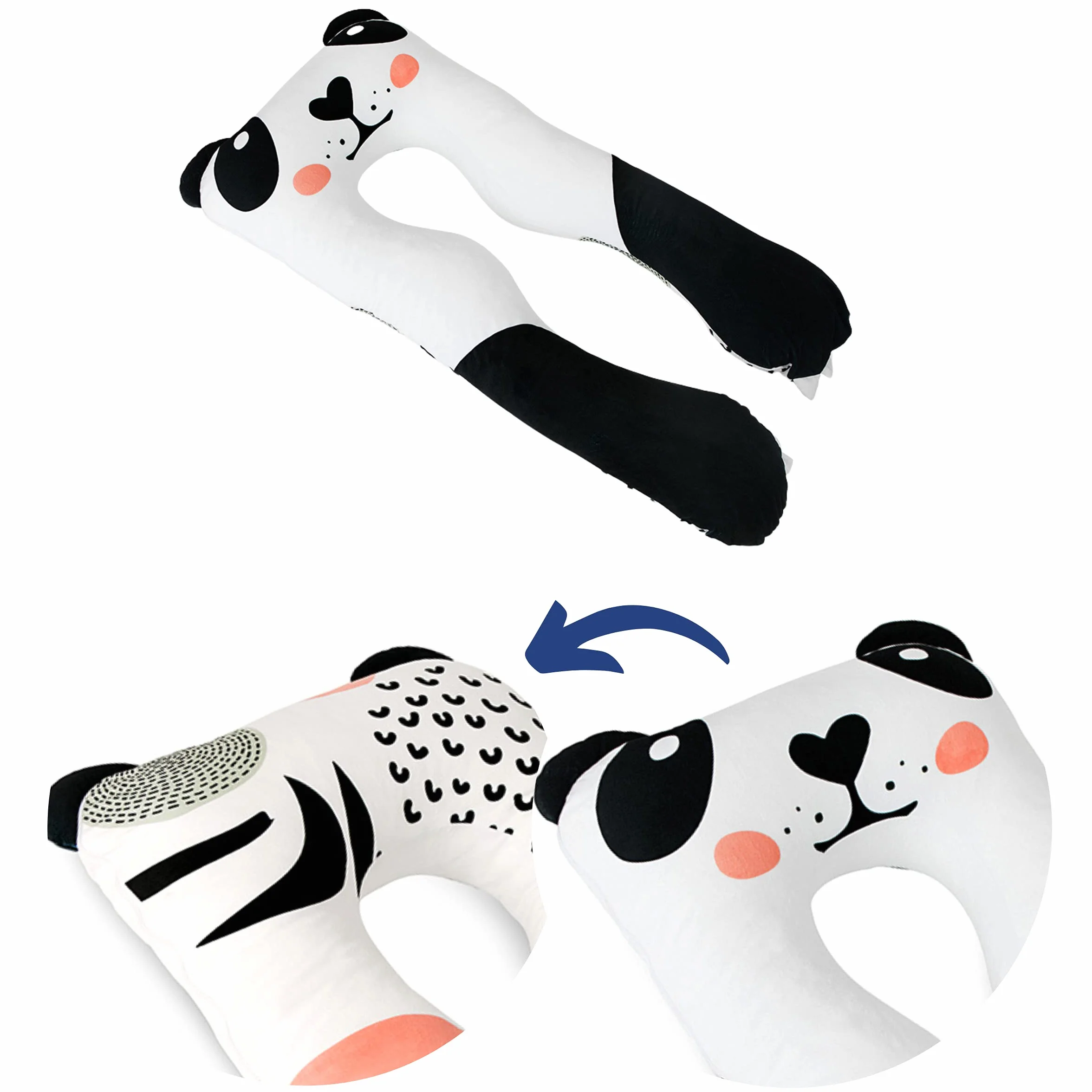 Poszewka na poduszkę KomfortKissen Kids Original Panda