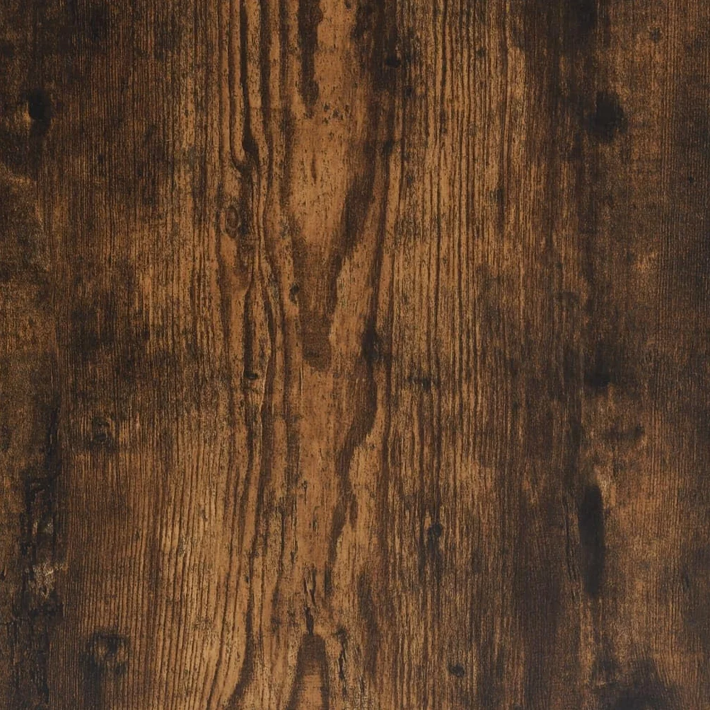 Générique 2-częściowy bufet wędzony dąb 60 x 39 x 80 cm, wytrzymały mebel do przechowywania z dużą przestrzenią na czasopisma i książki, praktyczny i stabilny design.