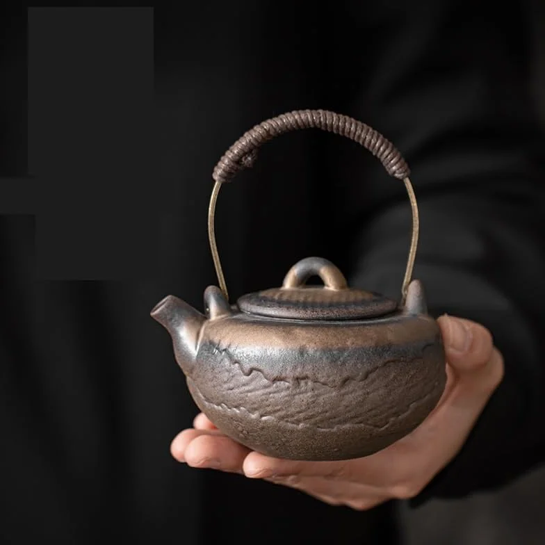 Czajnik do herbaty chiński czajniczek ceramiczny domowy czajniczek zestaw do herbaty wielofunkcyjny ceramiczny czajniczek luźna herbata liściasta herbata stroma dom czajniczek do herbaty Kung Fu