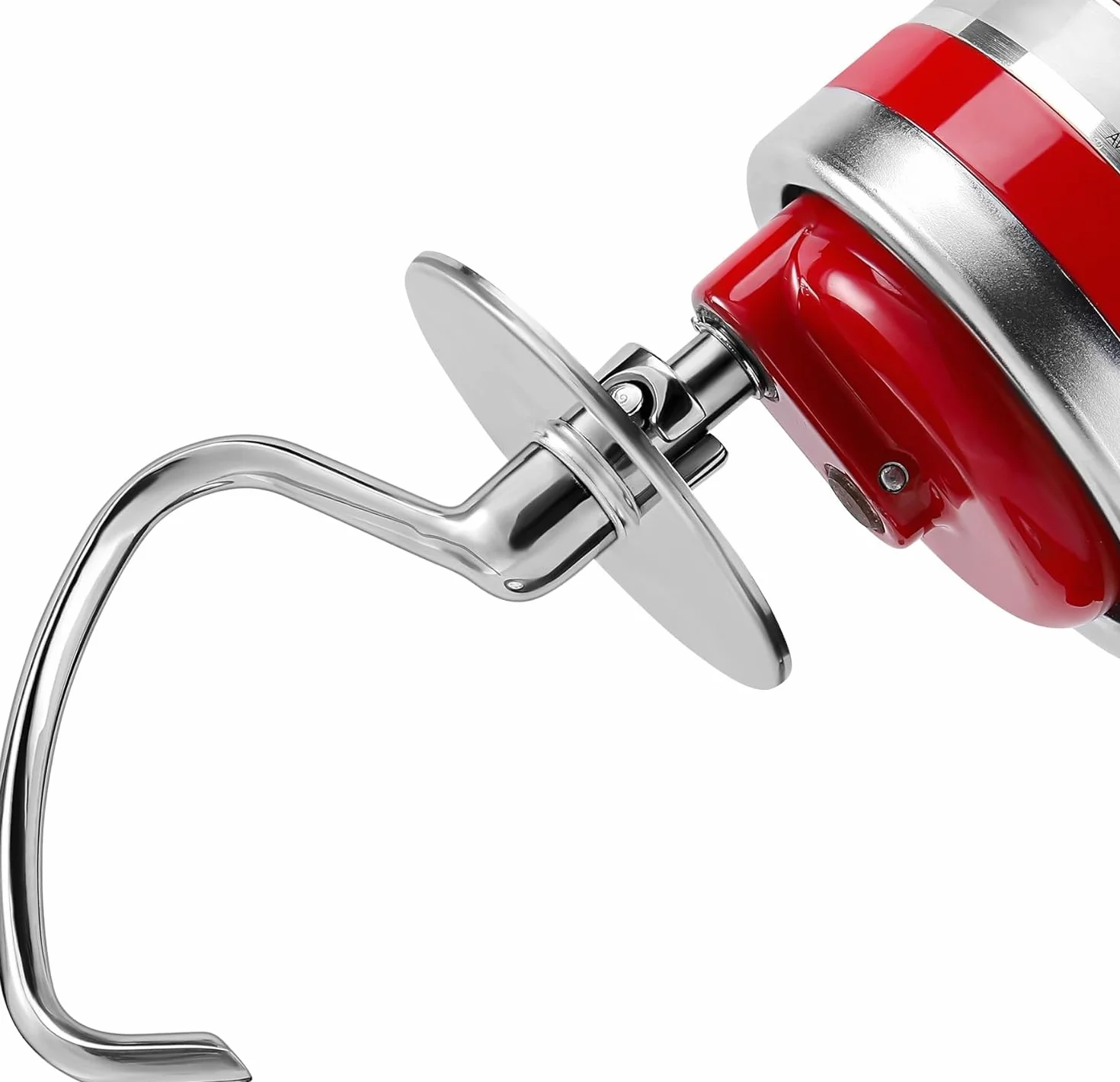 HOMGEN 304 stal nierdzewna Końcówka do zagniatania ciasta do miksera Kitchenaid Pasuje do 4.5-5Qt Akcesoria do miksera Kitchenaid Końcówka do ciasta w kształcie spirali Akcesoria do miksera stojącego