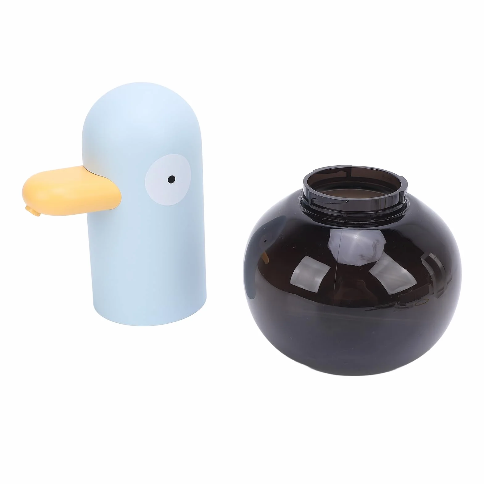Automatyczny Dozownik Mydła w Pianie, Ładowalny Dozownik Mydła Cute Duck, Bezdotykowy Ręczny Dozownik Mydła z Czujnikiem, do łazienek, Kuchni, Uroczej Dekoracji Wnętrz (Typ 1)