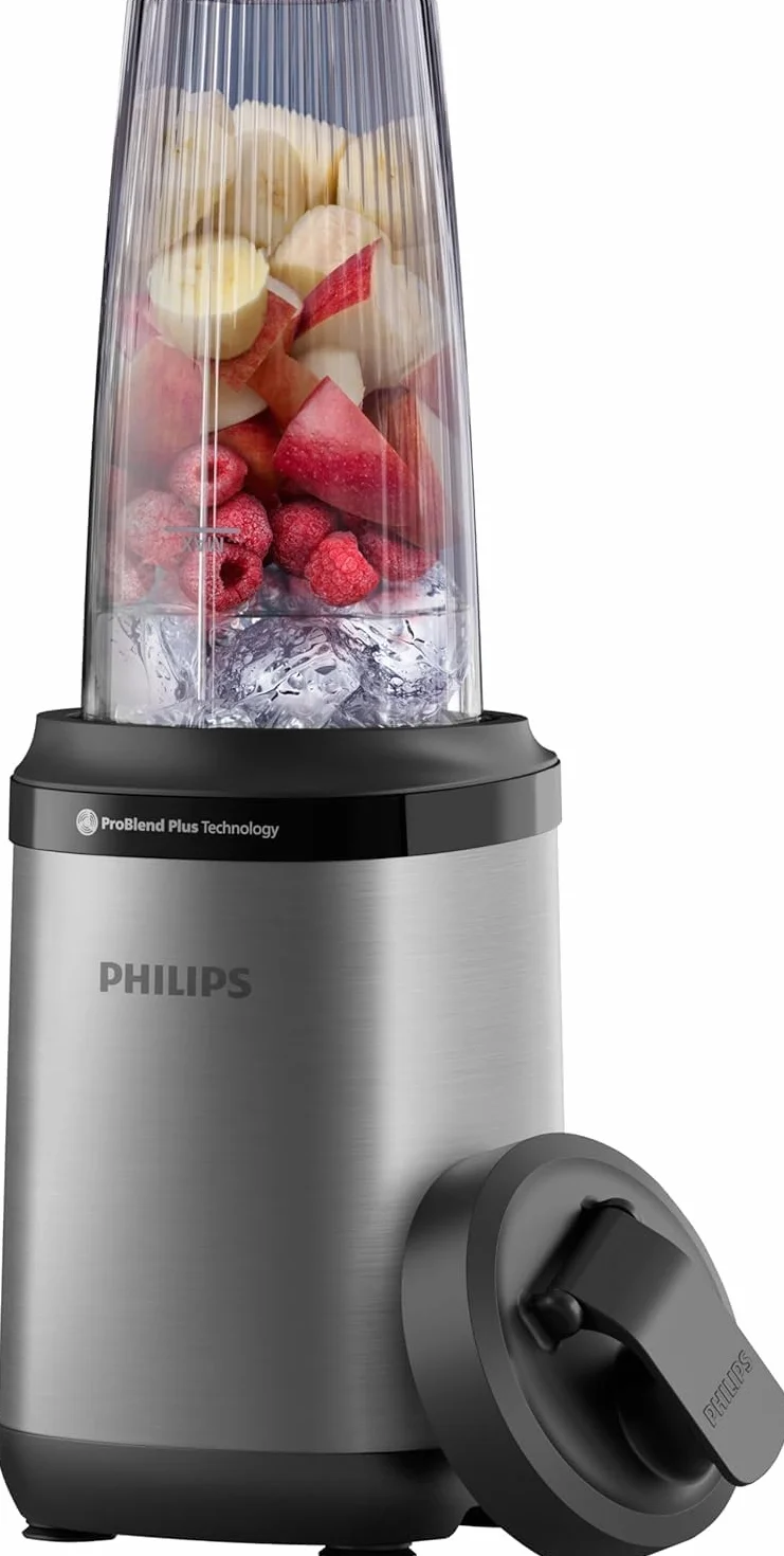 Philips Blender Serii 5000 800W ProBlend Plus Odłączane Ostrza Czarny Stal Nierdzewna HR2764/00