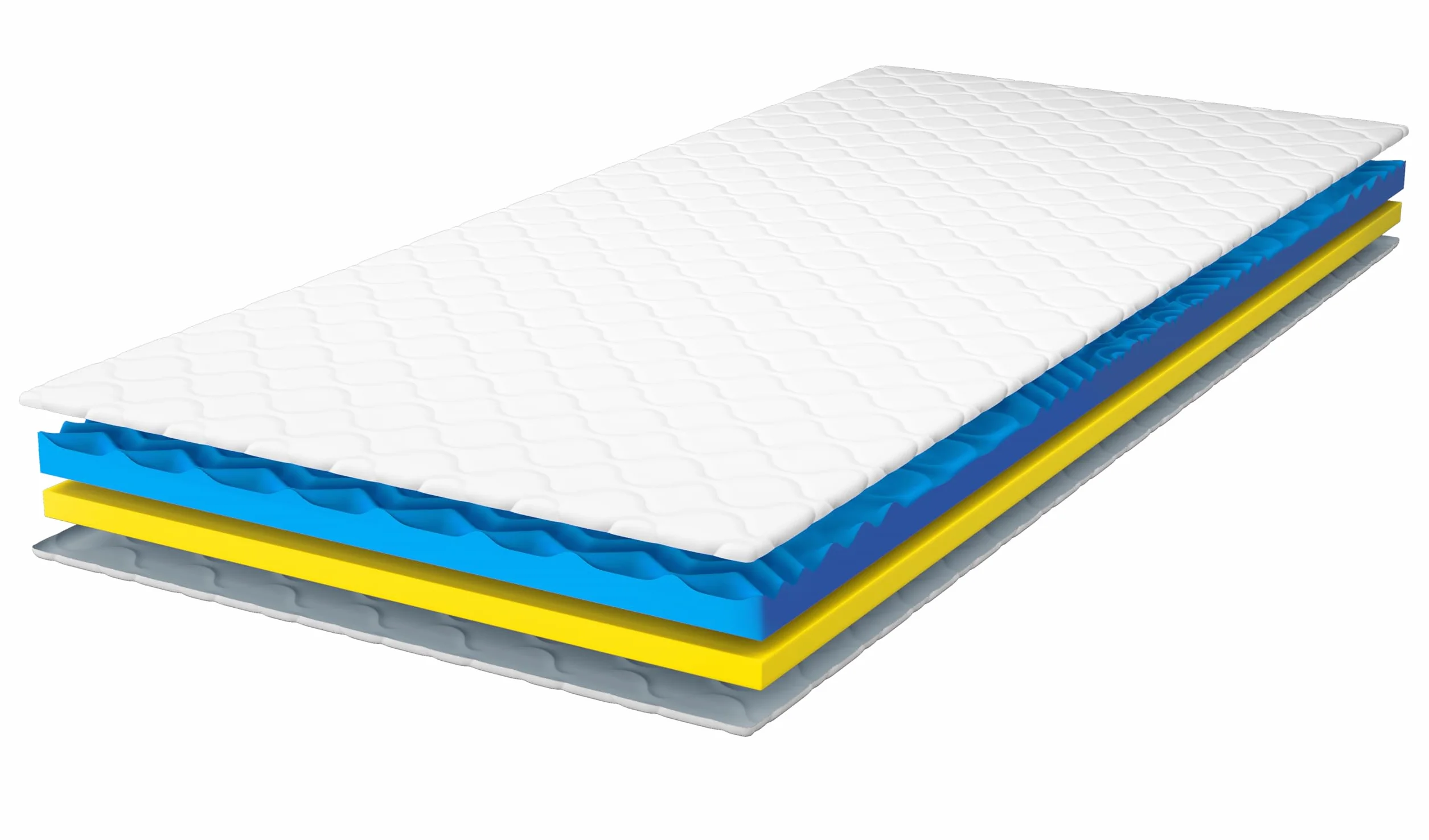 Materac nawierzchniowy 80x200 masujący Visco 8cm H2/H3 miękki na kanapę