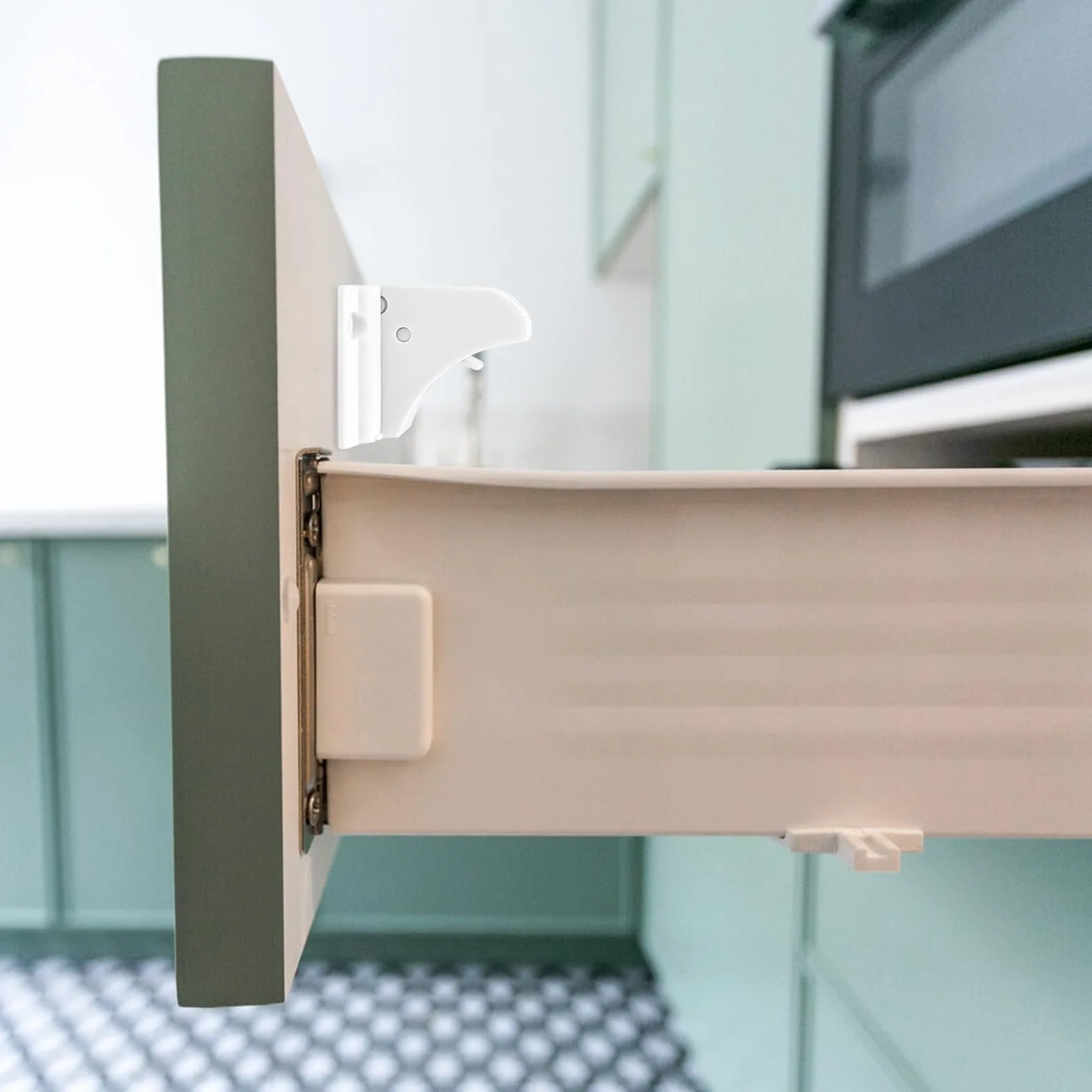 Magnetyczne zabezpieczenie przed dziećmi 10 sztuk