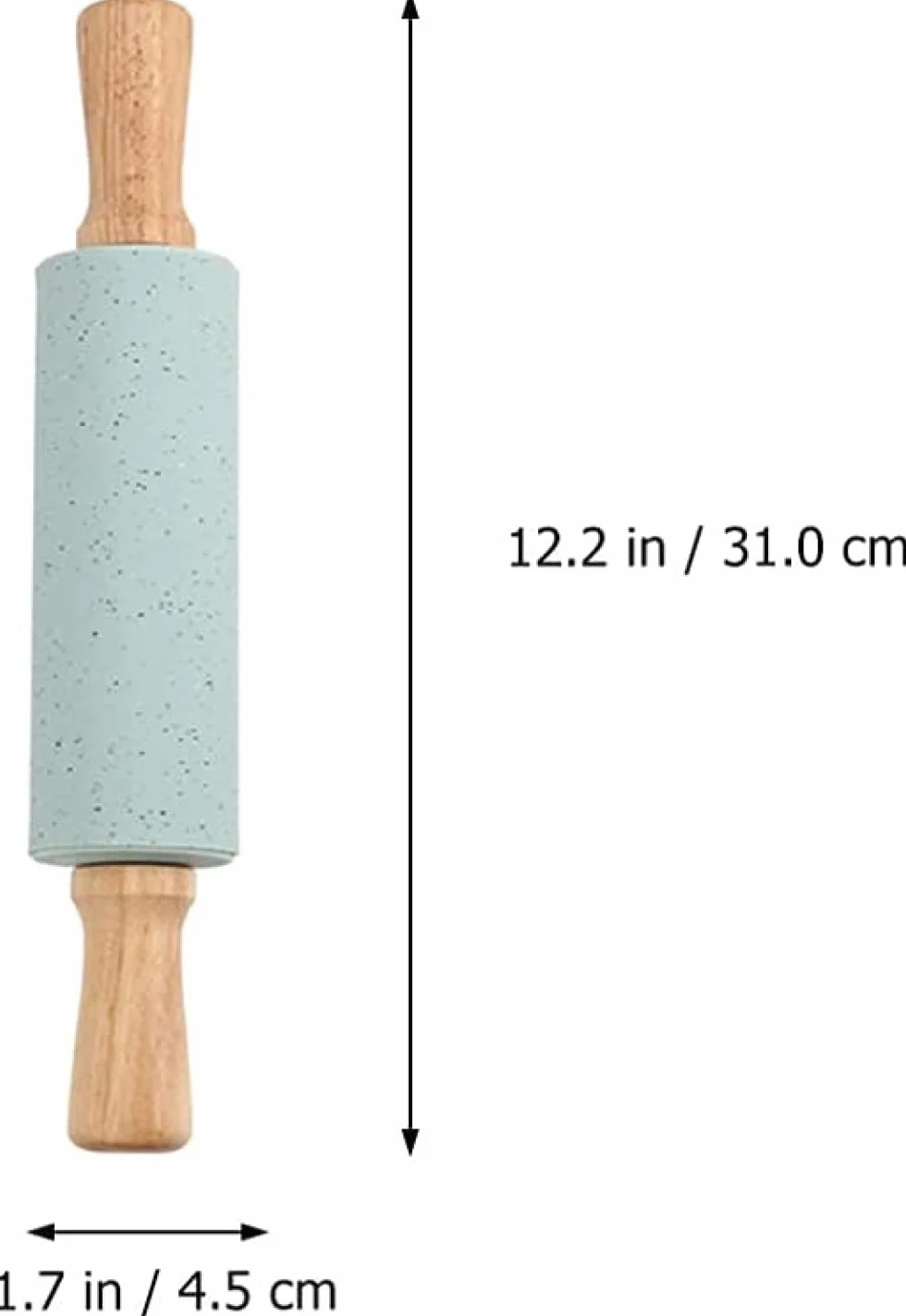wałek do ciasta， Silikonowy drewniany wałek do ciasta na pierogi pieczenia w domu, DIY, wałki kuchennego
