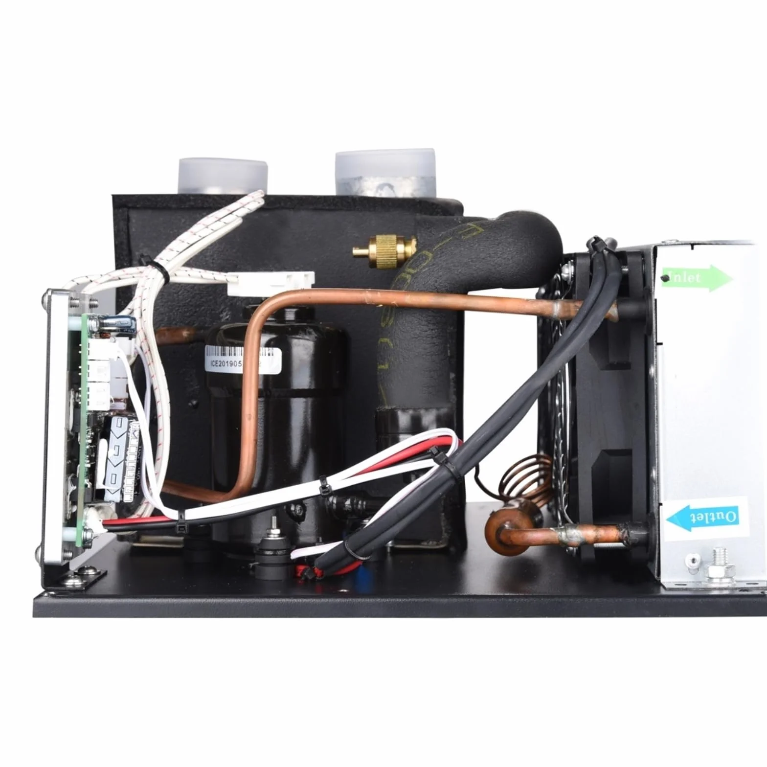 Przenośny klimatyzator, Micro DC Aircon DV1920E-AC, Mini Klimatyzator O Mocy Chłodzenia 450 W, Odpowiedni Do Małych Pomieszczeń I Pojazdów Elektrycznych