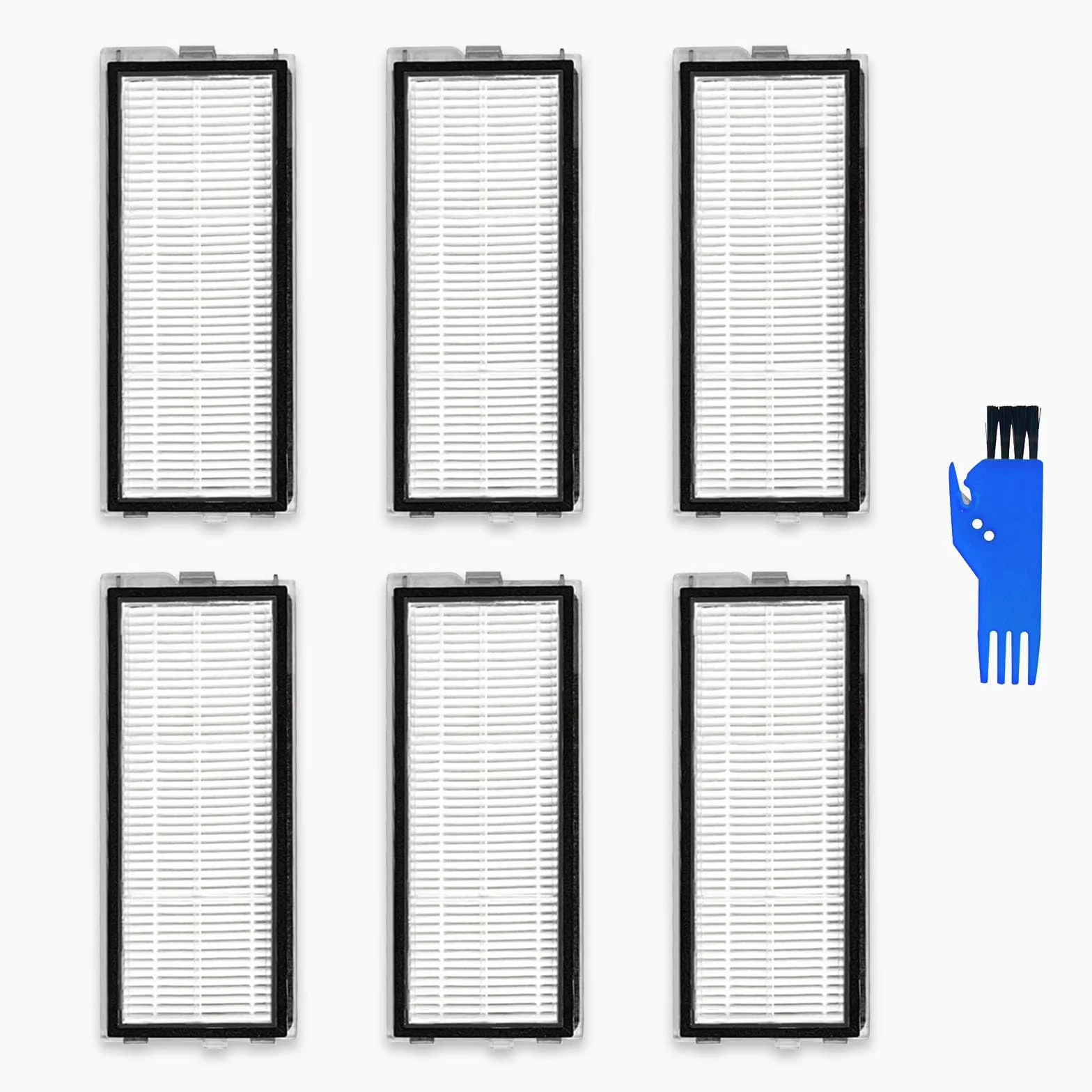 Akcesoria do filtrów do Roborock Qrevo S5V/QV 35S/ Qrevo S/QV 35A/ Qrevo Curv/Qrevo Curv S5X/ Qrevo Edge/Qrevo Edge S5A / Qrevo Pro odkurzacza, filtr QV 35A 6 sztuk