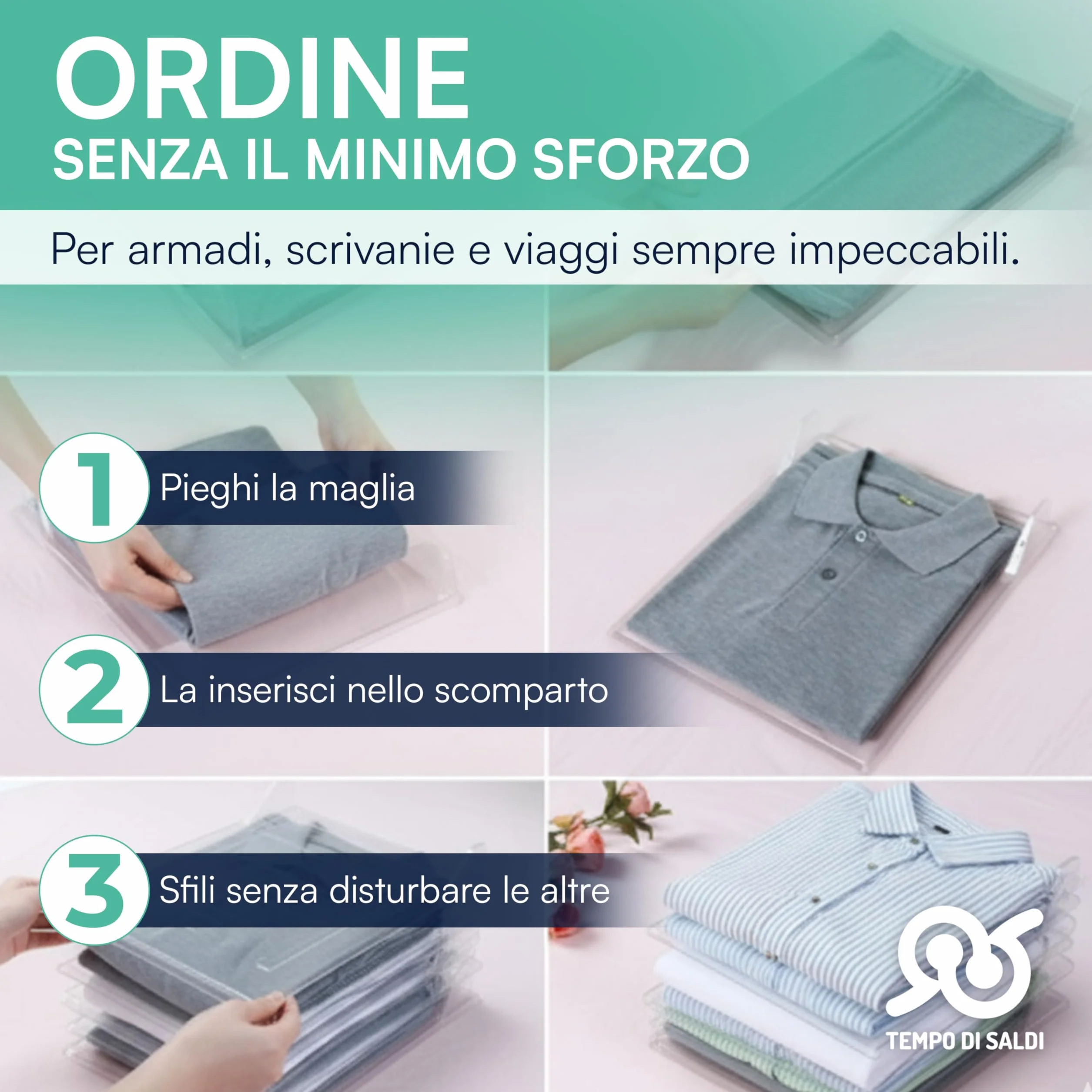 System składania do szafy 10 sztuk
