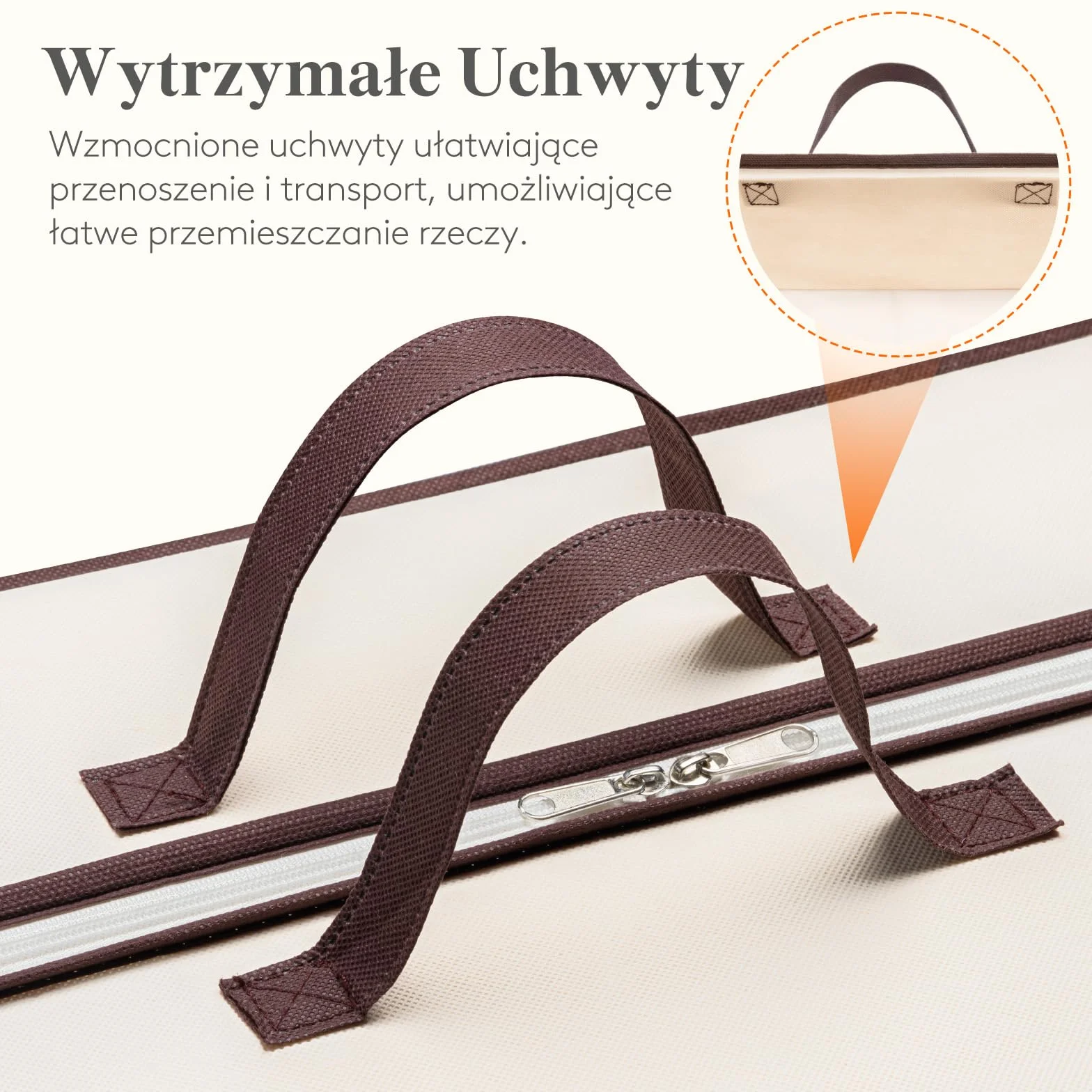 Lifewit 75L Torba do przechowywania z wzmocnionymi uchwytami, 3 sztuki odzieży, oddychająca, XXL przechowywanie kołder z 2 zasuwakami, przechowywanie poduszek, pościeli i koców