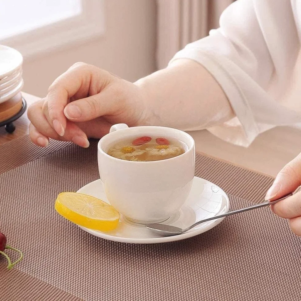 Serwis Do Kawy Na Przyjęcie 14 Sztuk Ceramiczny Zestaw Do Herbaty Szkliwiona Porcelana Serwis Kawy I Z Uchwytem Na Kubek Kubki Czajniczek Taca Popołudniowa Herbata Popołudniowa