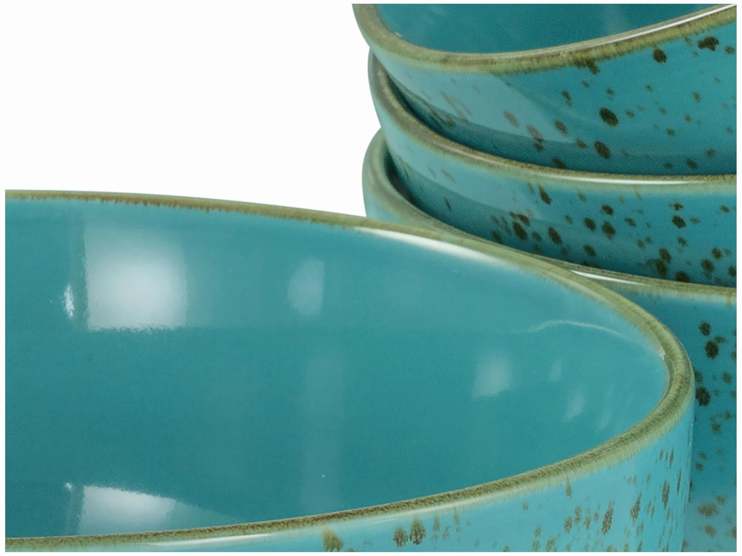 CreaTable, 22413 seria Nature Collection Water, 16-częściowy zestaw dla 4 osób, do kombi ze stali nierdzewnej, do mycia naczyń i mikrowelleeignet