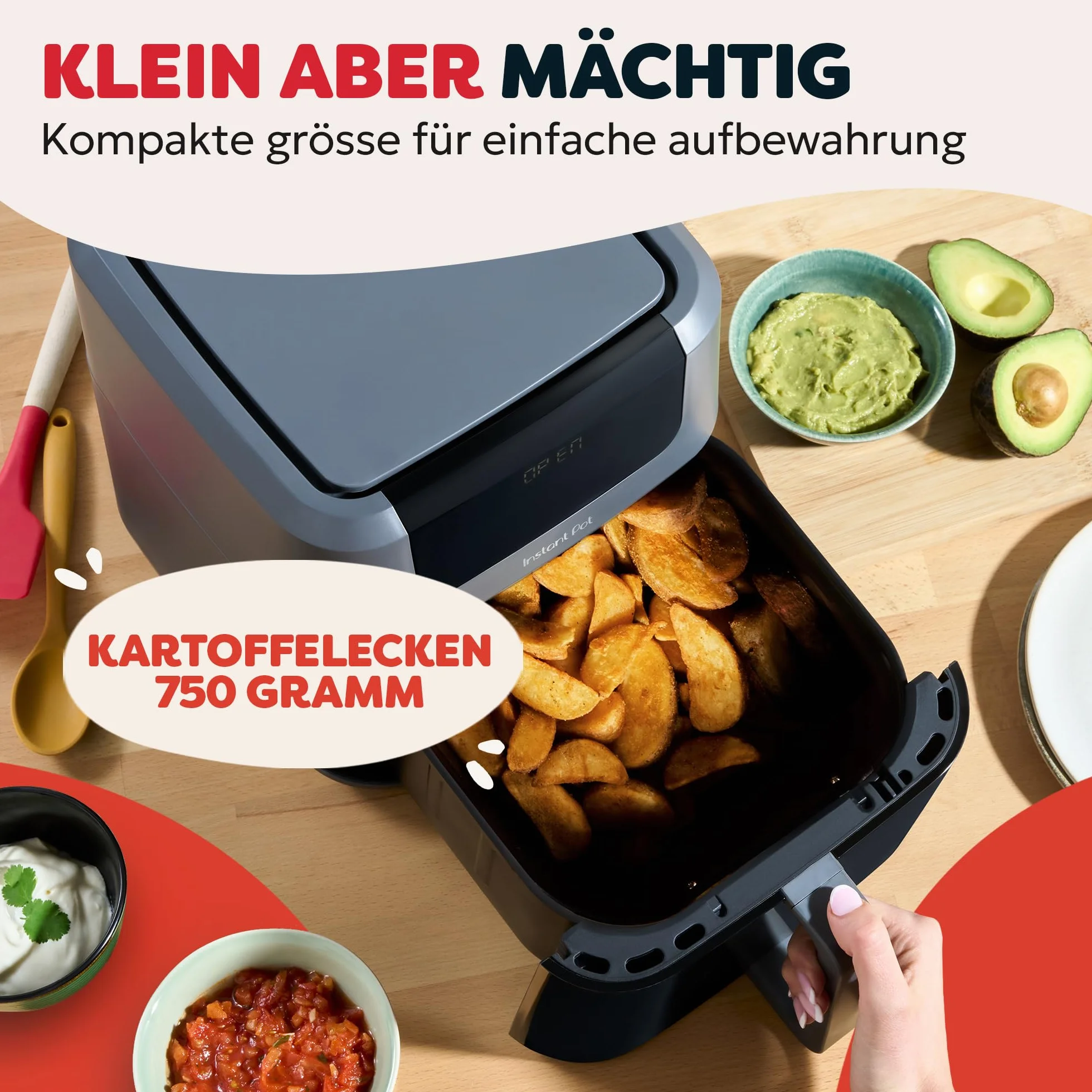 Instant Pot Vortex Compact Truffle frytkownica na gorące powietrze 5 l 4 w 1