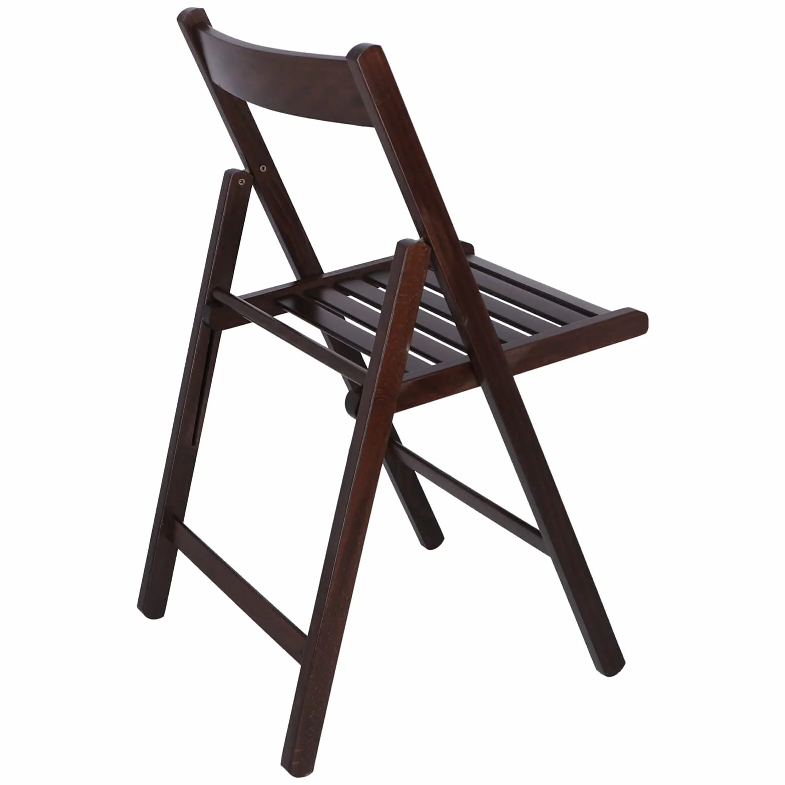 Mueblear 19021 Krzesło składane niskie drewno Wenge 43 x 46 x 79 cm