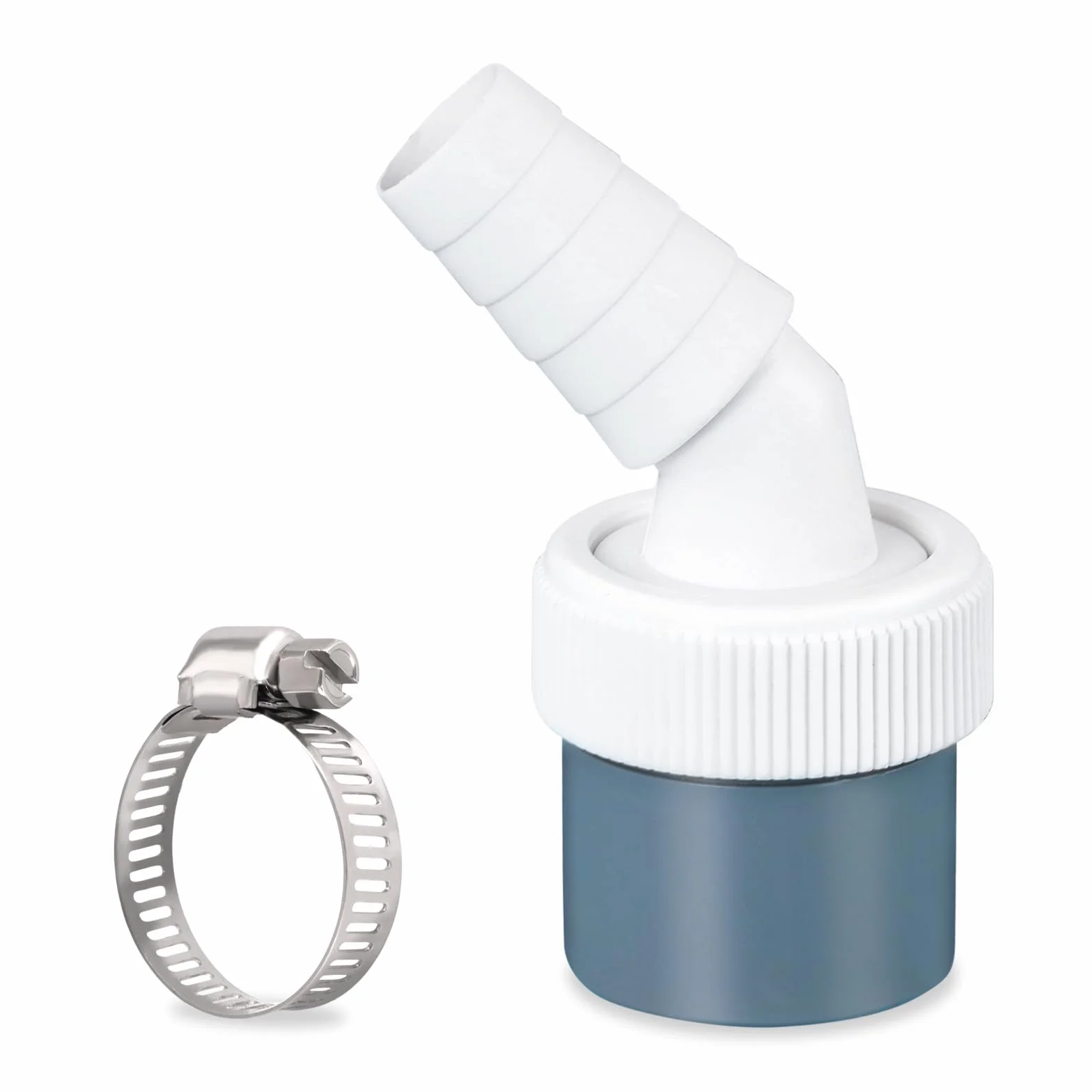 Rura przyłączeniowa do odpływu pralki, adapter odpływu pralki, przyłącze węża do zmywarki, wąż z wejściem 18-24 mm i wyjściem 40 mm, do pralki rodzinnej, zmywarki