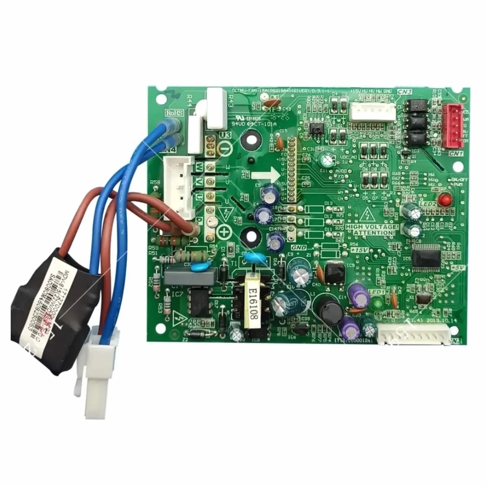 Płyta sterująca klimatyzatora, obwód PCB 17127000001241, kompatybilna z Midea DCINV-FAN-15A (PS219A4)