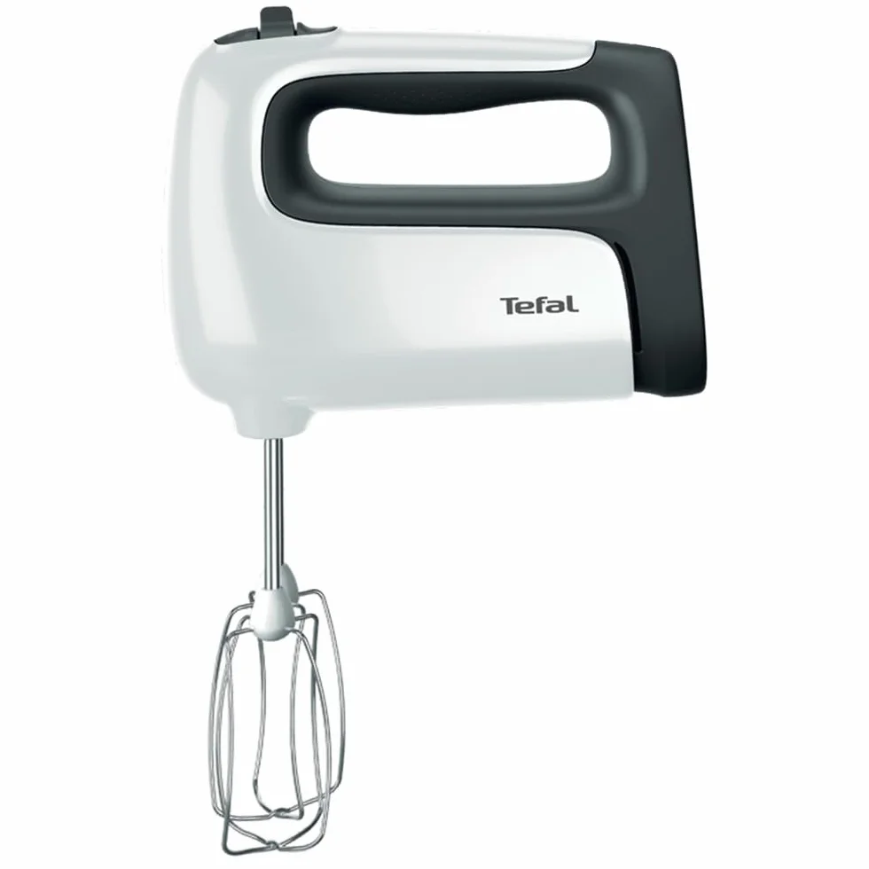TEFAL Prep'Mix+ HT4611 Mikser ręczny, 500W, 5 prędkości, Funkcja Turbo, Końcówka blendująca do zup i puree, Mieszadła ze stali nierdzewnej