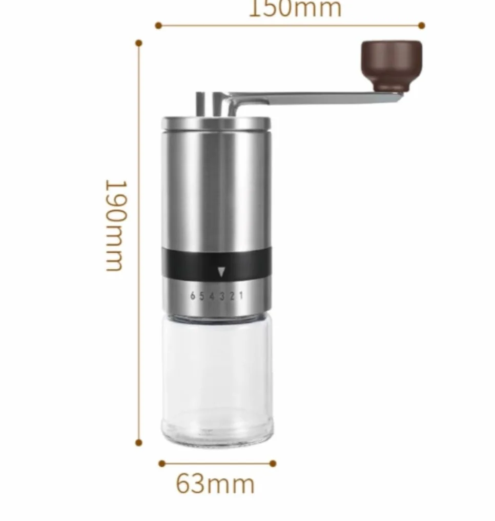 French Press Młynek Do Ziaren Kawy Ręczny Ekspres Regulowany Przenośny Urządzenie Dzbanek Kawy