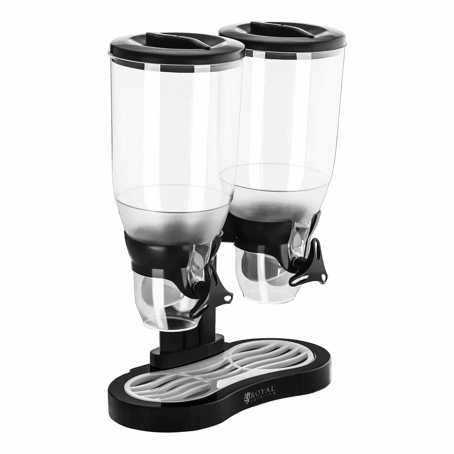 Royal Catering RCCS-6L/2 dozownik musli 2 x 3 l dozownik płatków kukurydzianych dozownik musli