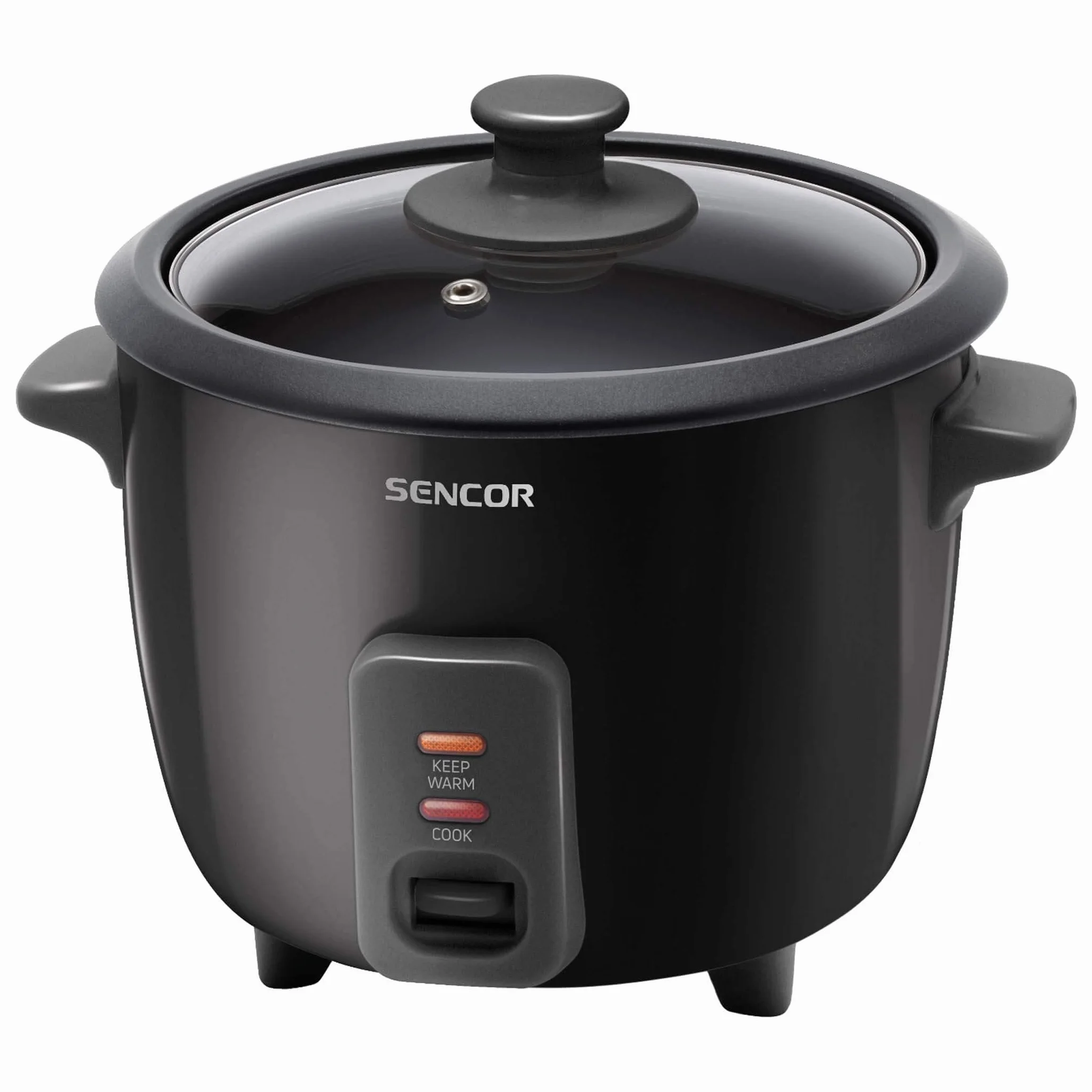 Sencor SRM 0601BK Kuchenka do ryżu z podświetlanymi wskaźnikami, 300 W, czarna